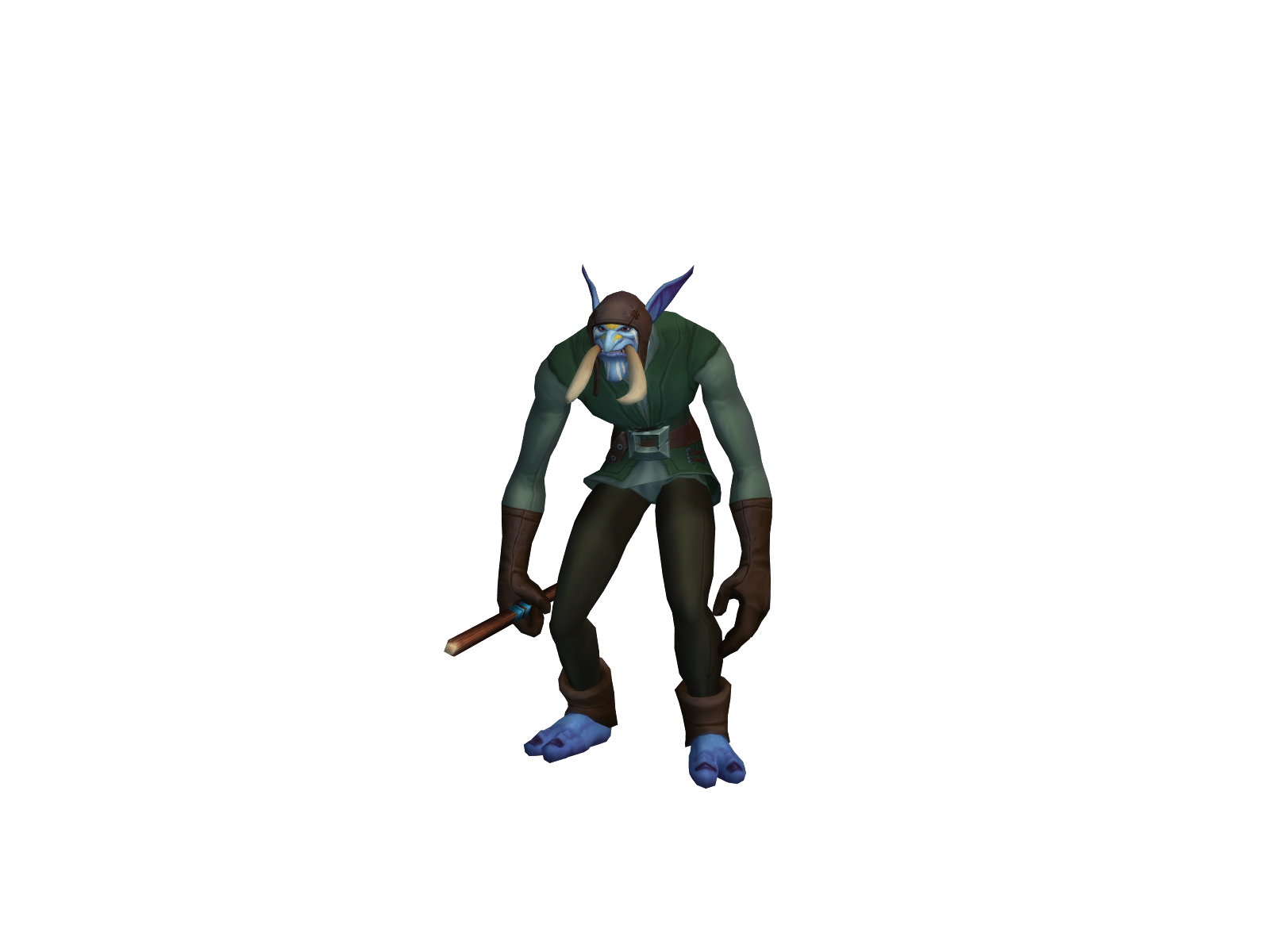Bhima 3D character render