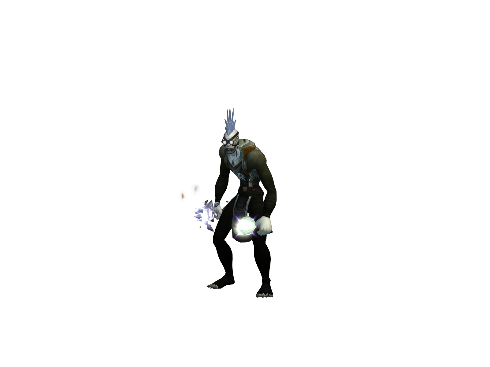 Snifkin 3D character render