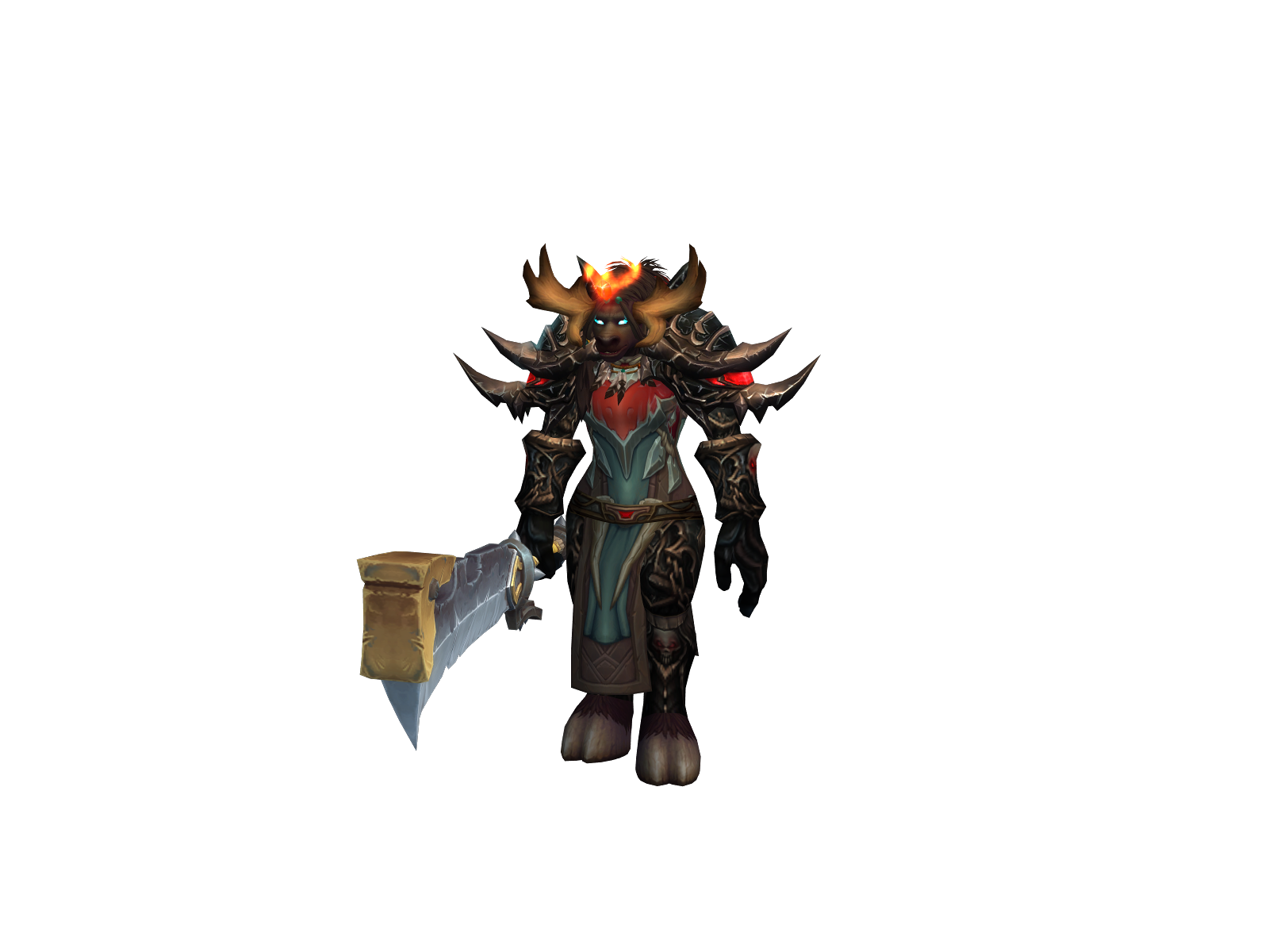 Zånax 3D character render