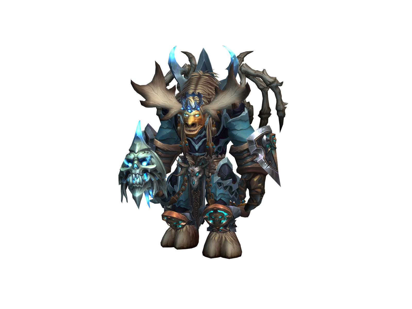 Unhoiy 3D character render