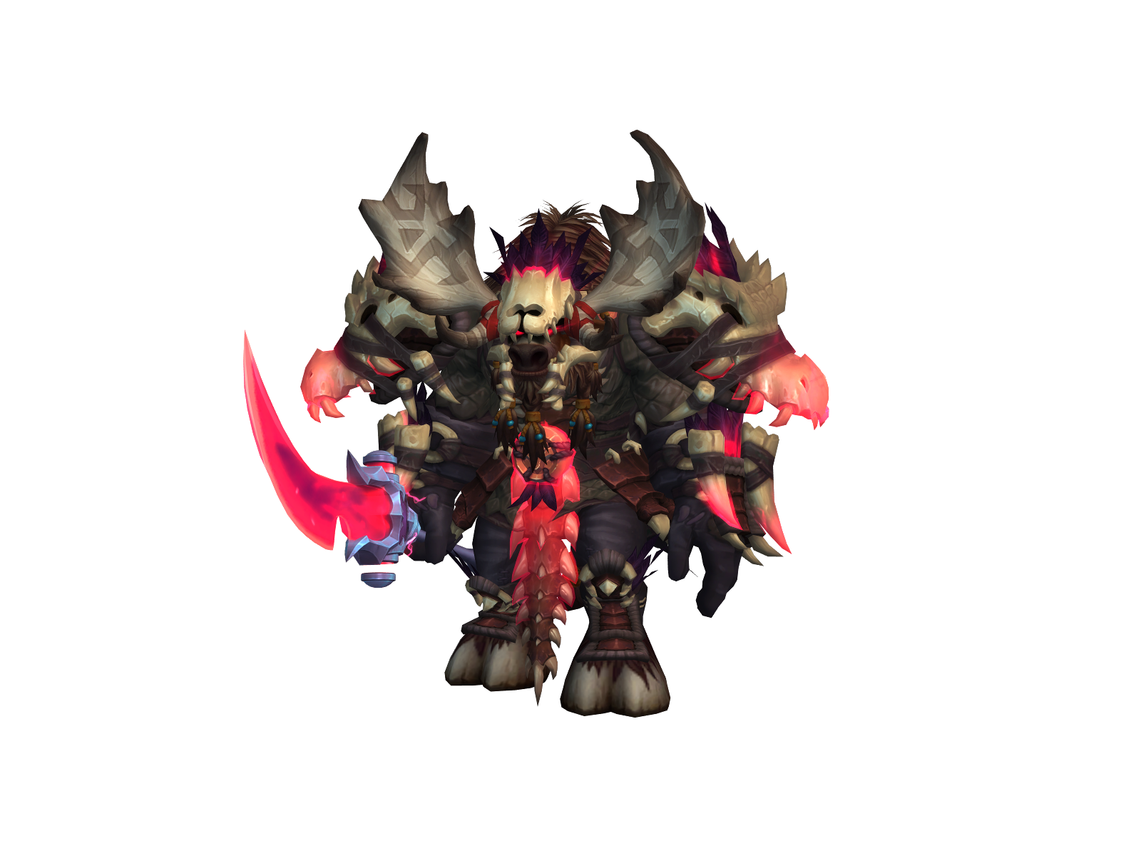 Kaskaxo 3D character render