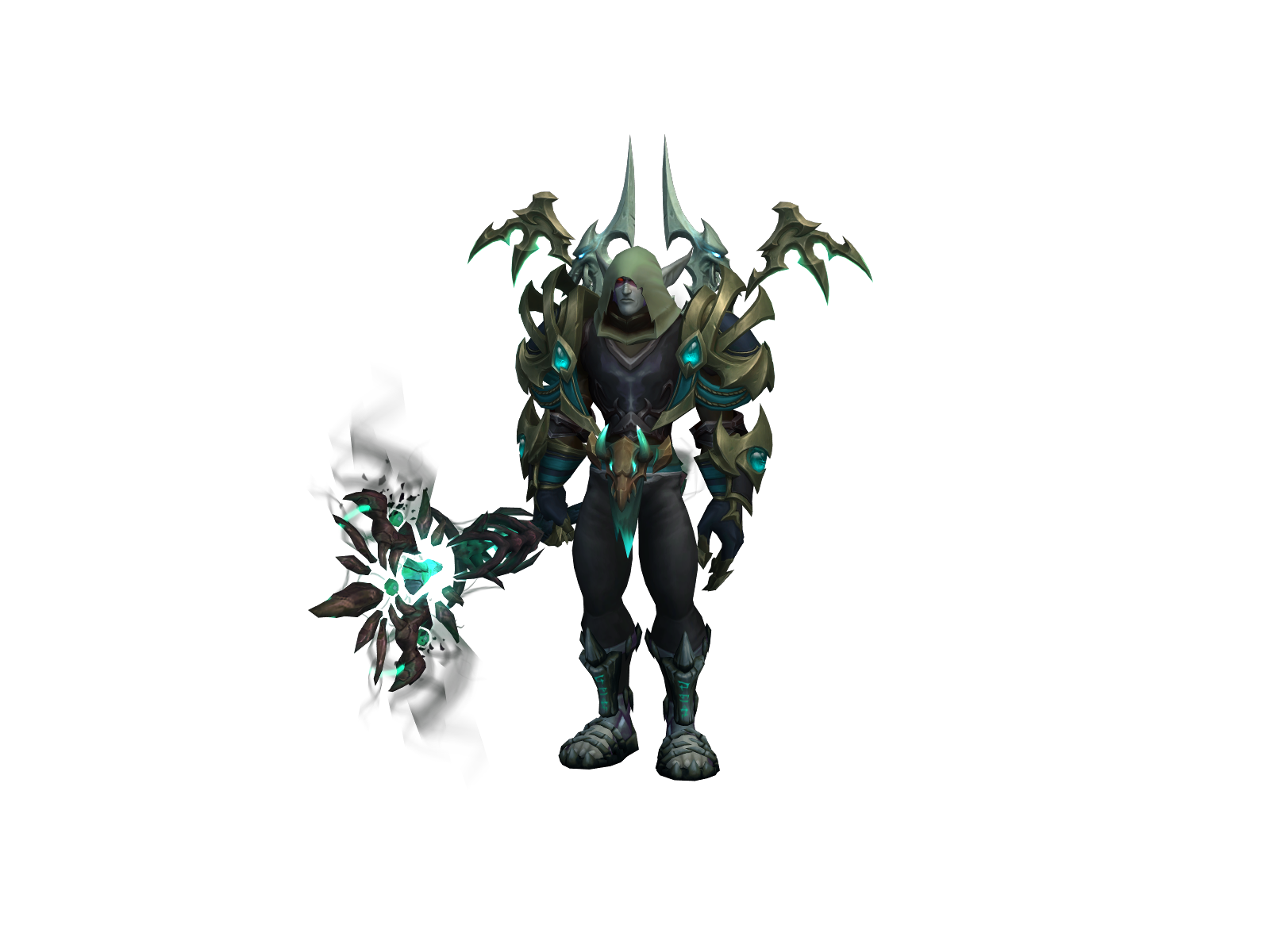 Mizeriya 3D character render