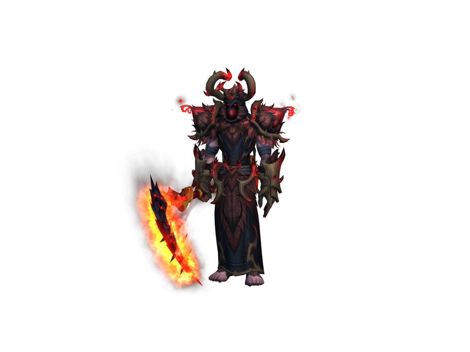 Brísko 3D character render