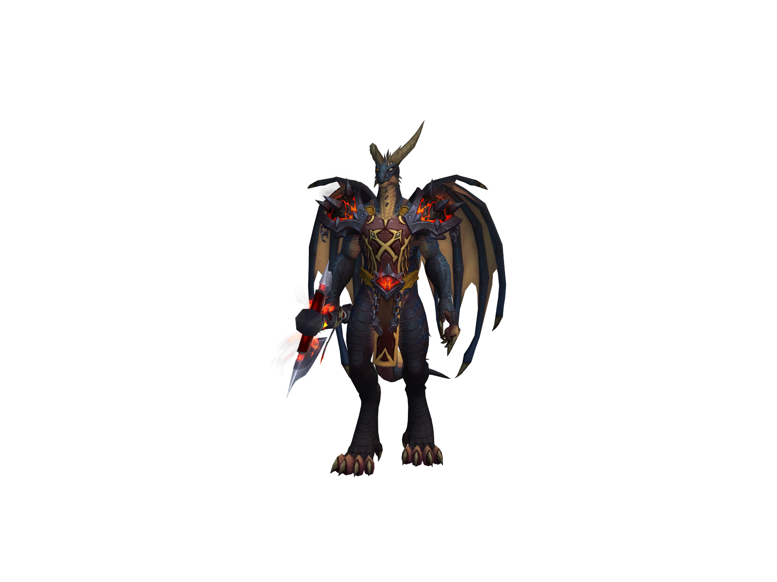 Cavbello 3D character render