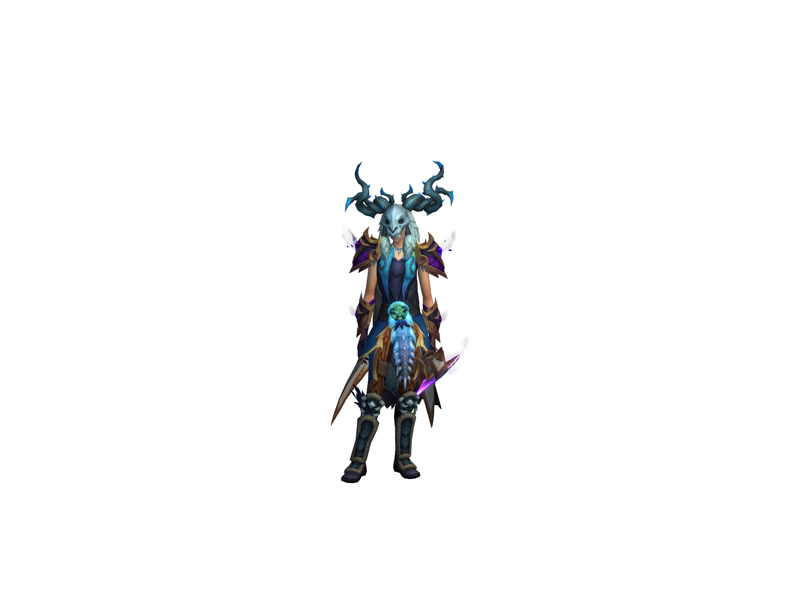 Aurey 3D character render