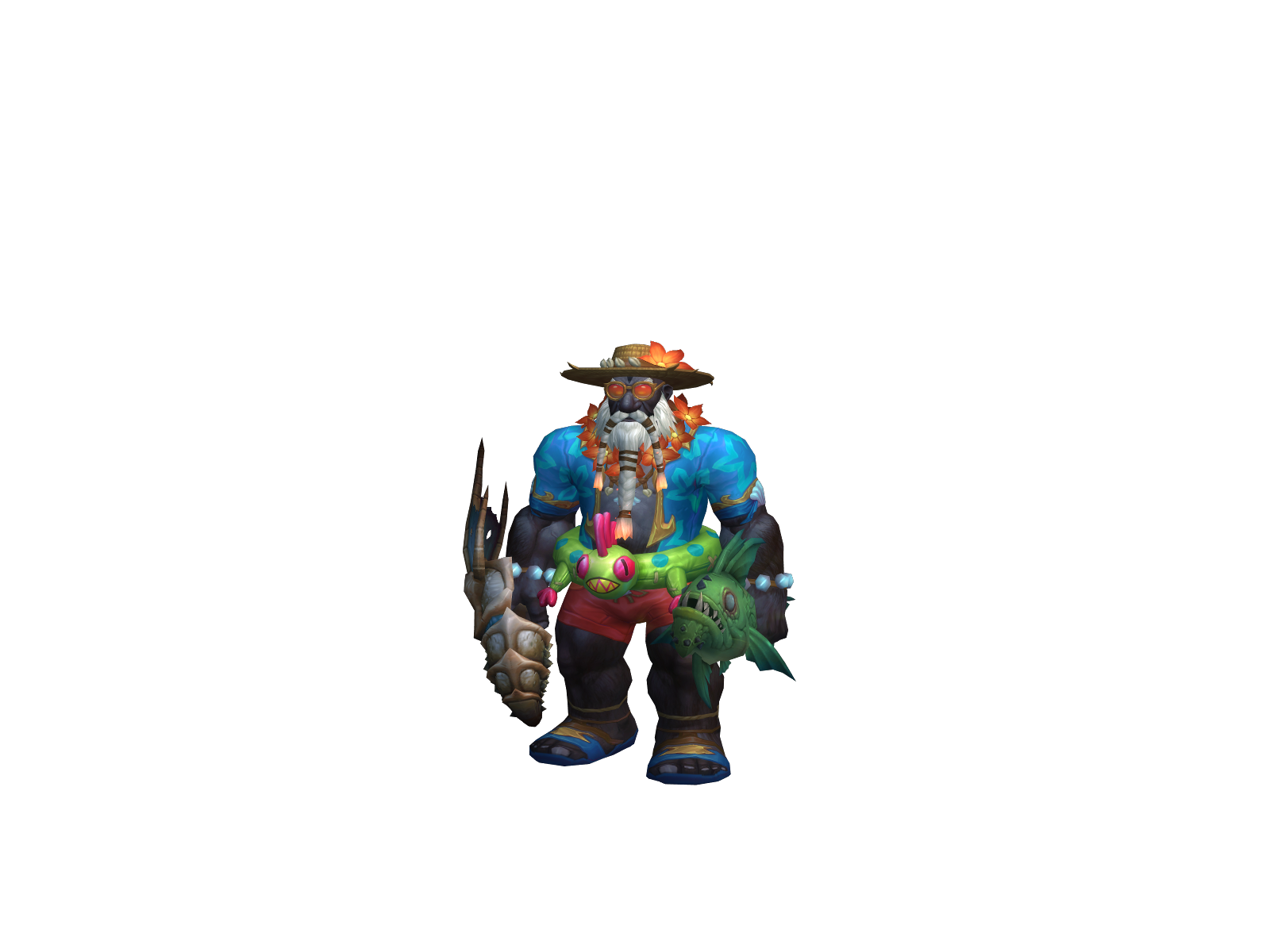 Snëakyboom 3D character render