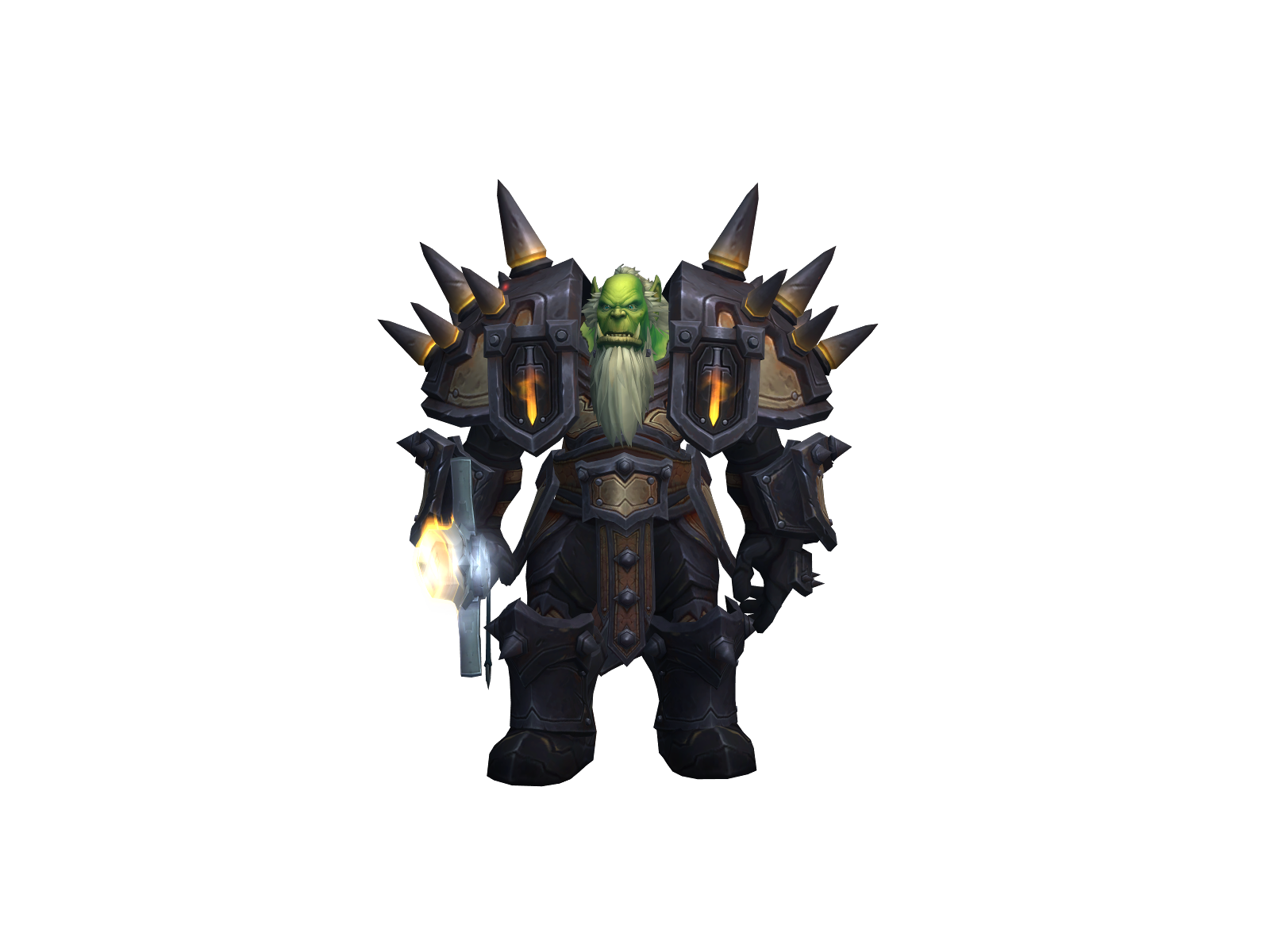 Nrohmar 3D character render