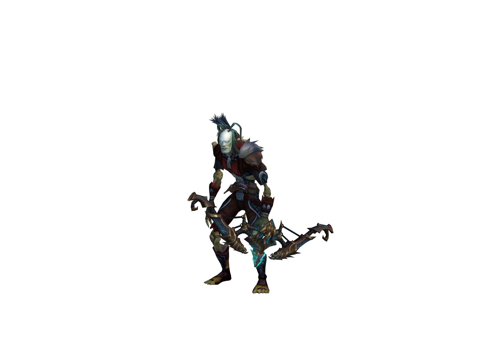 Olddèath 3D character render