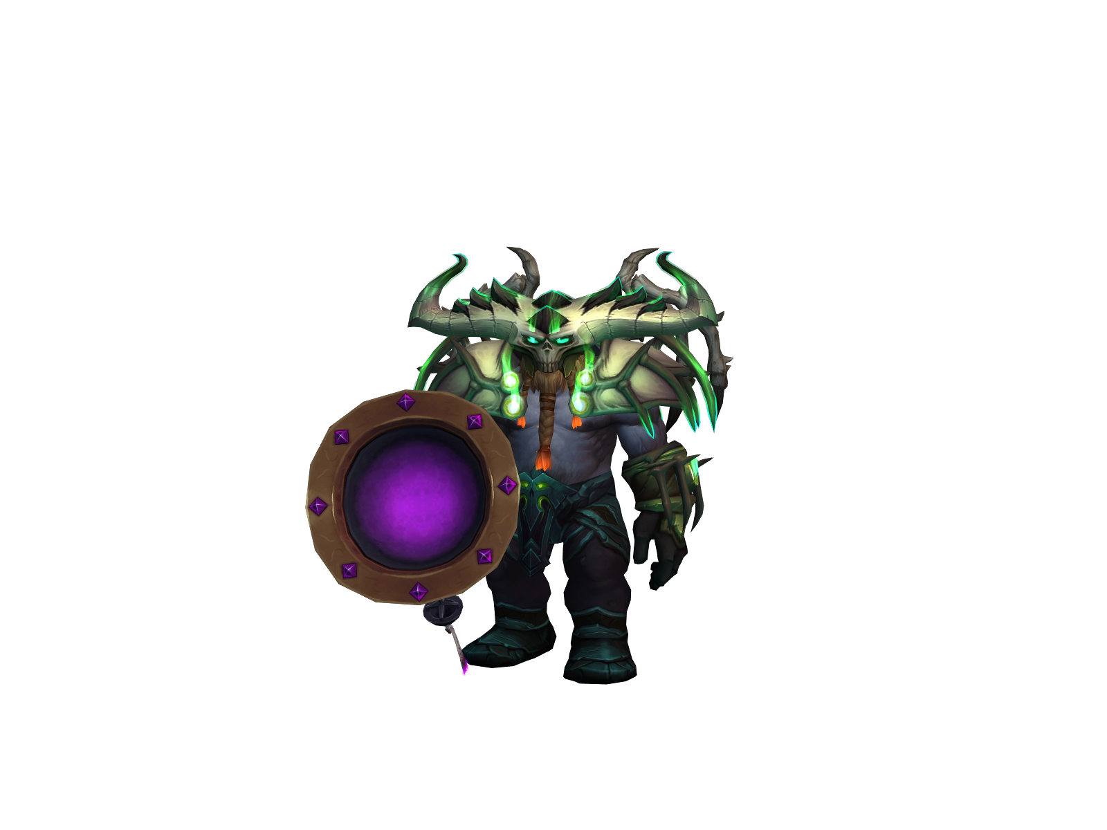 Shadou 3D character render