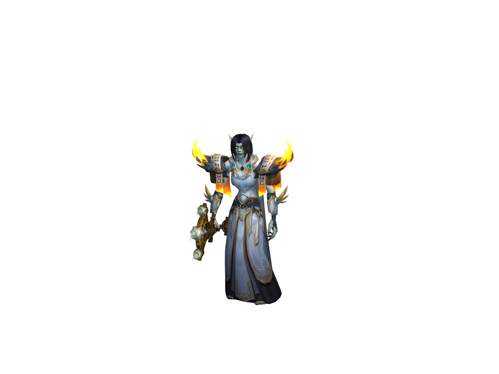 Záÿva 3D character render
