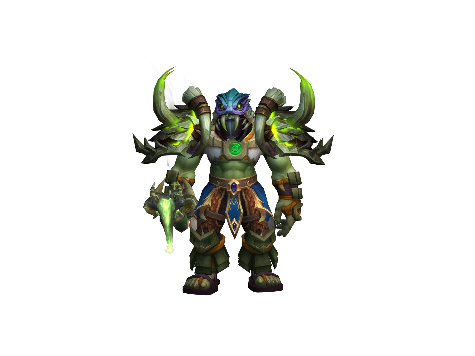 Réaz 3D character render