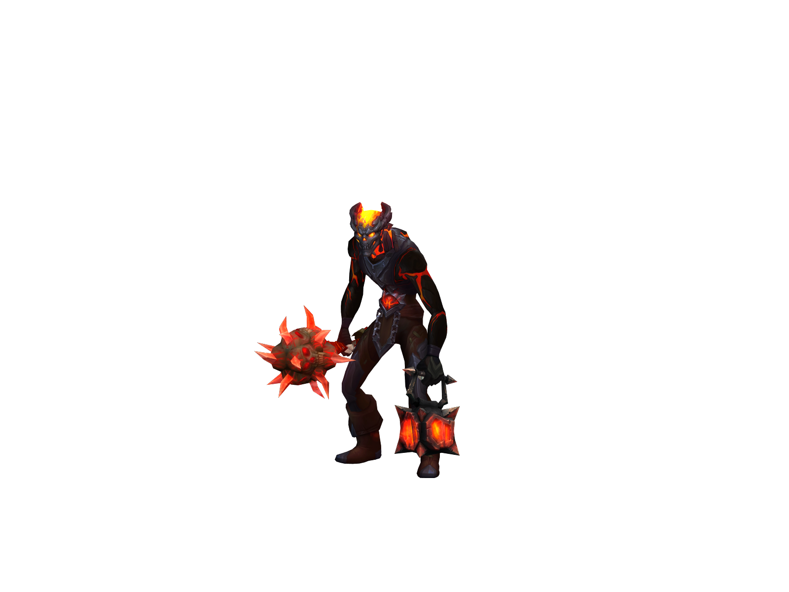Oud 3D character render