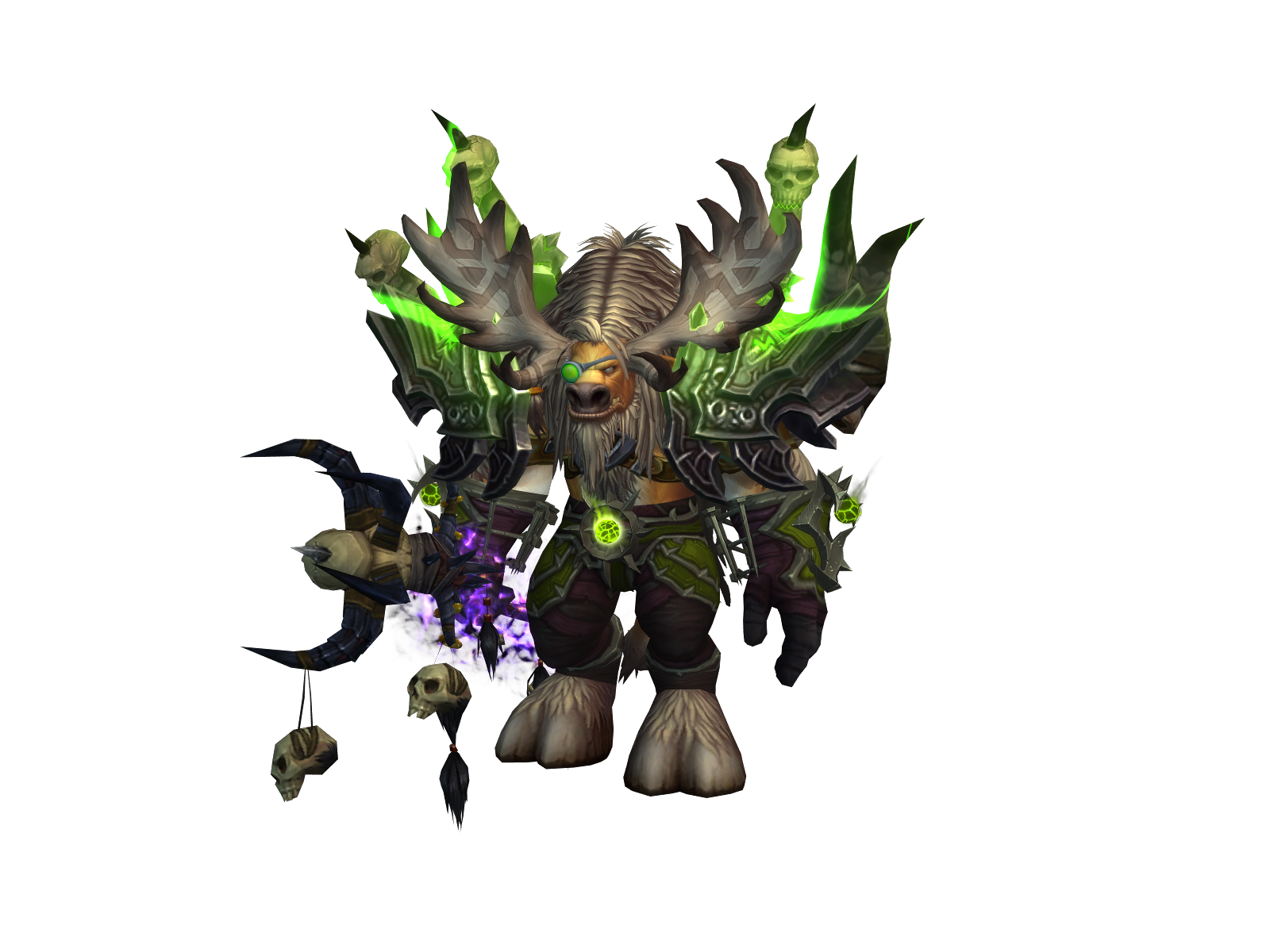 Corrupter 3D character render