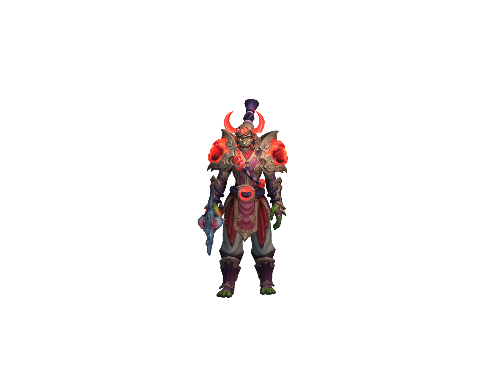 Chilee 3D character render