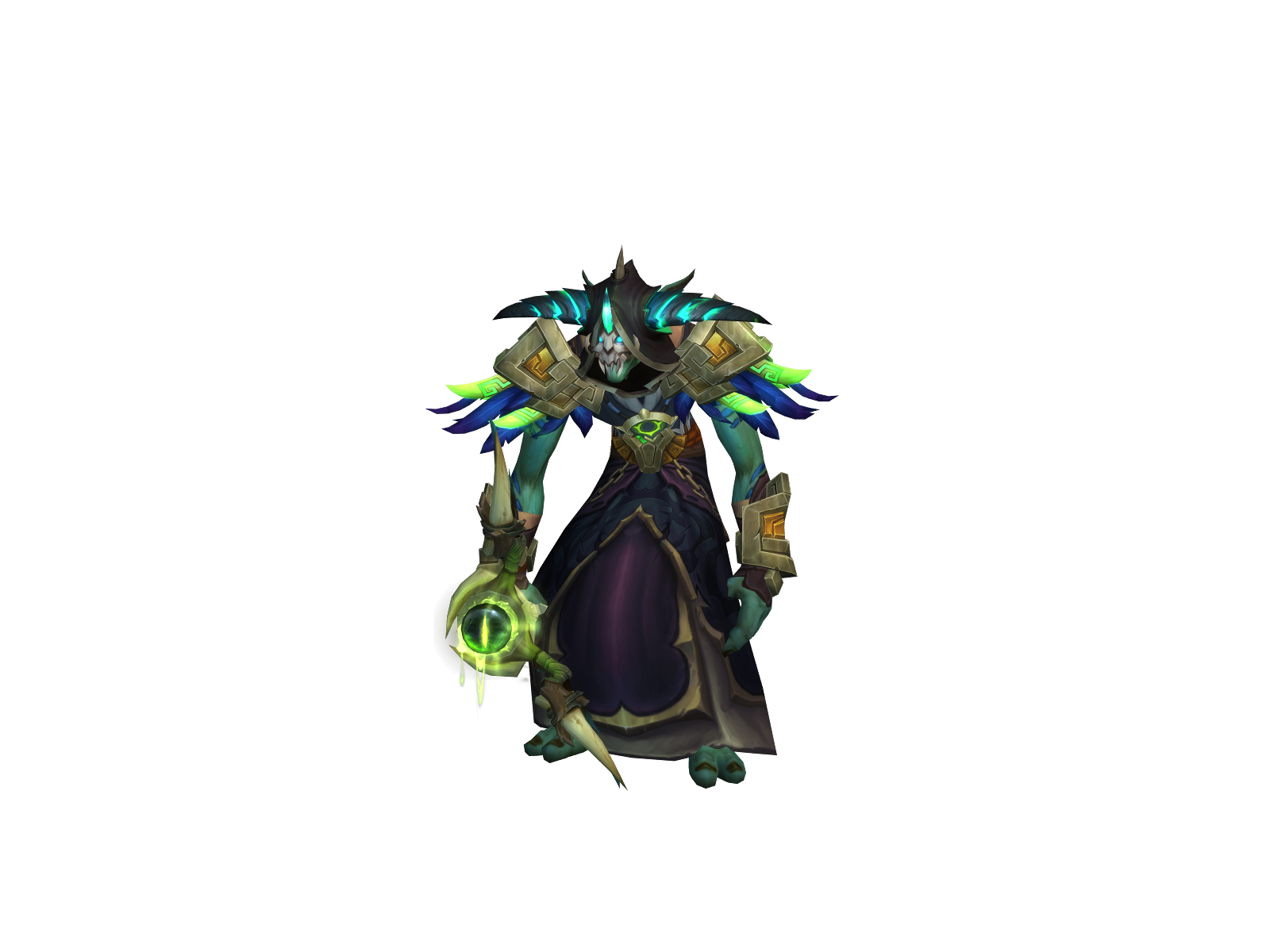 Zuldaman 3D character render