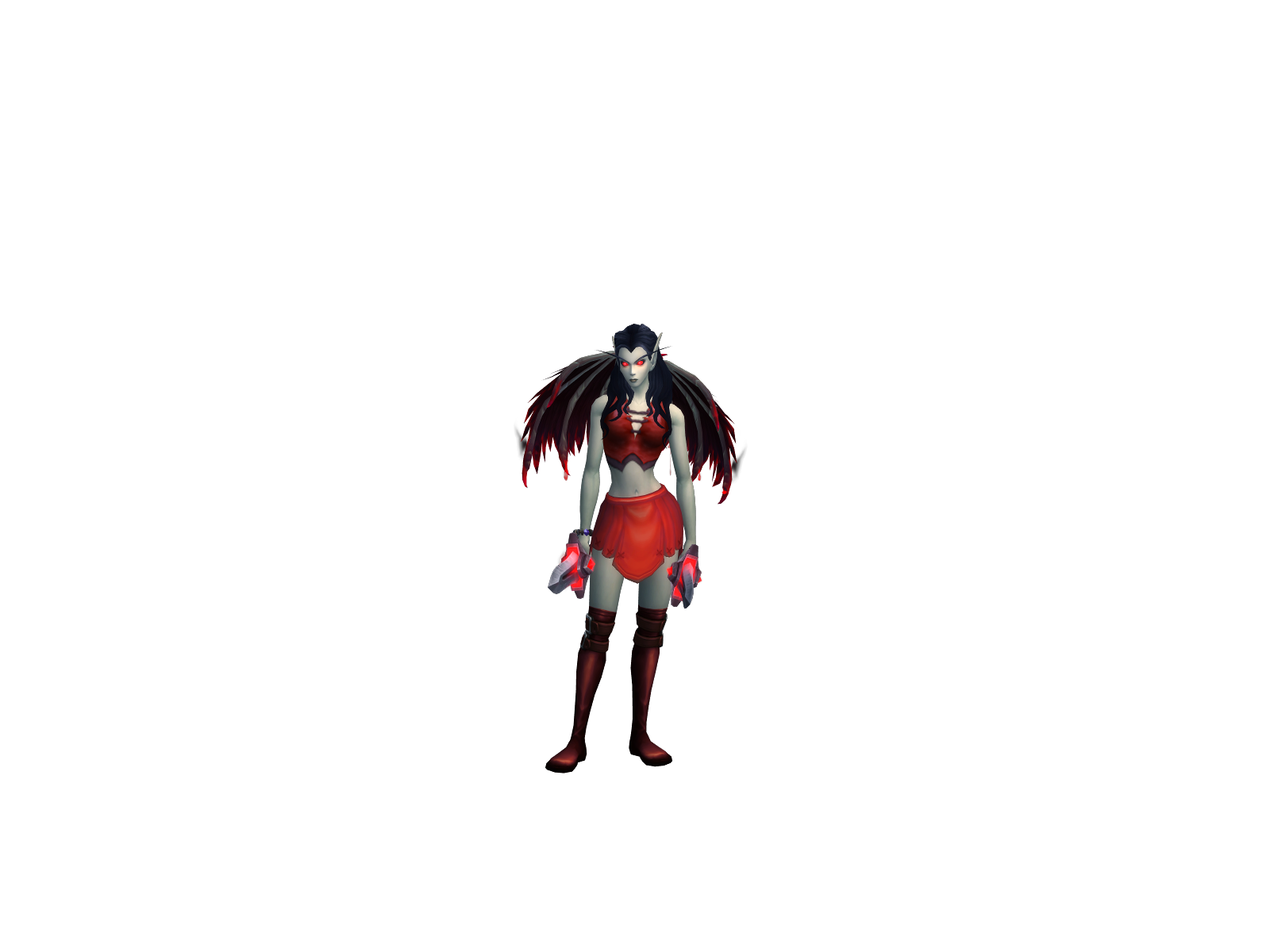 Éz 3D character render