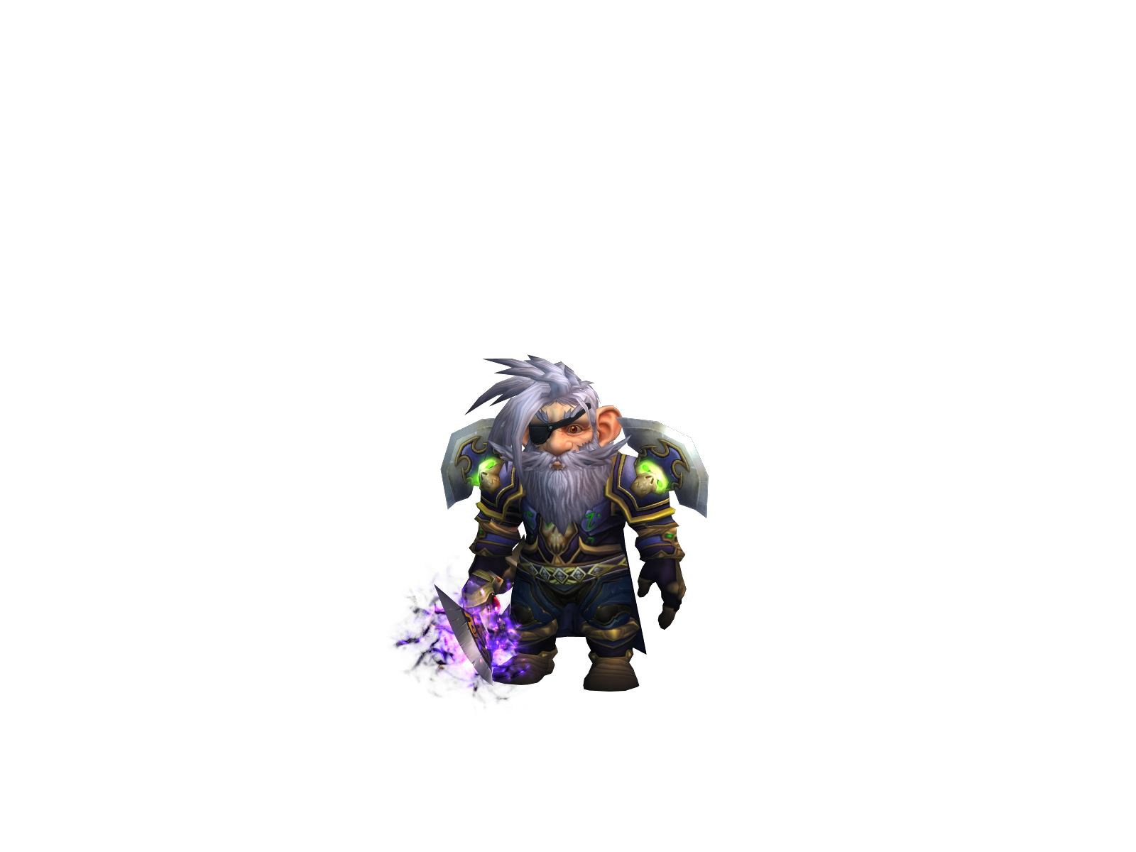 Saleïskïn 3D character render