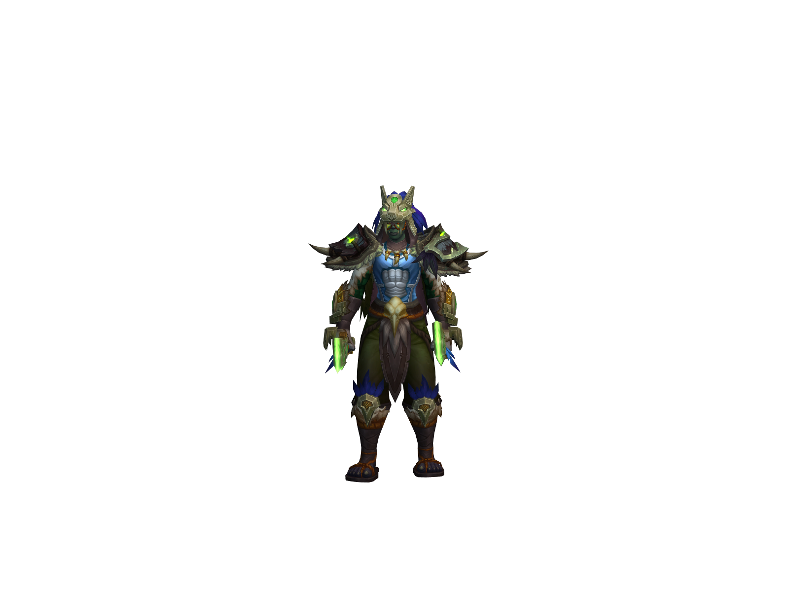 Jungeldöd 3D character render