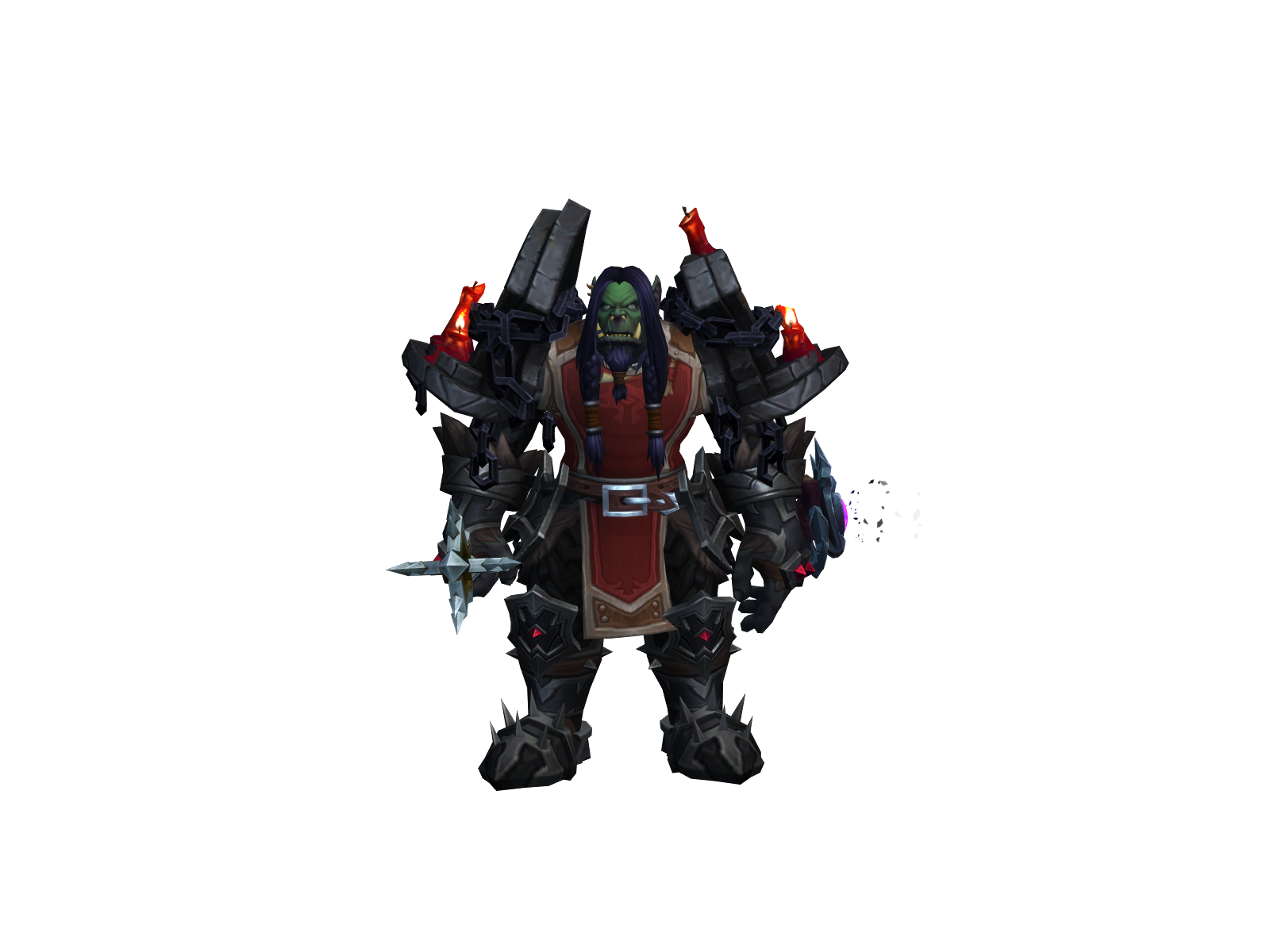 Glaasj 3D character render