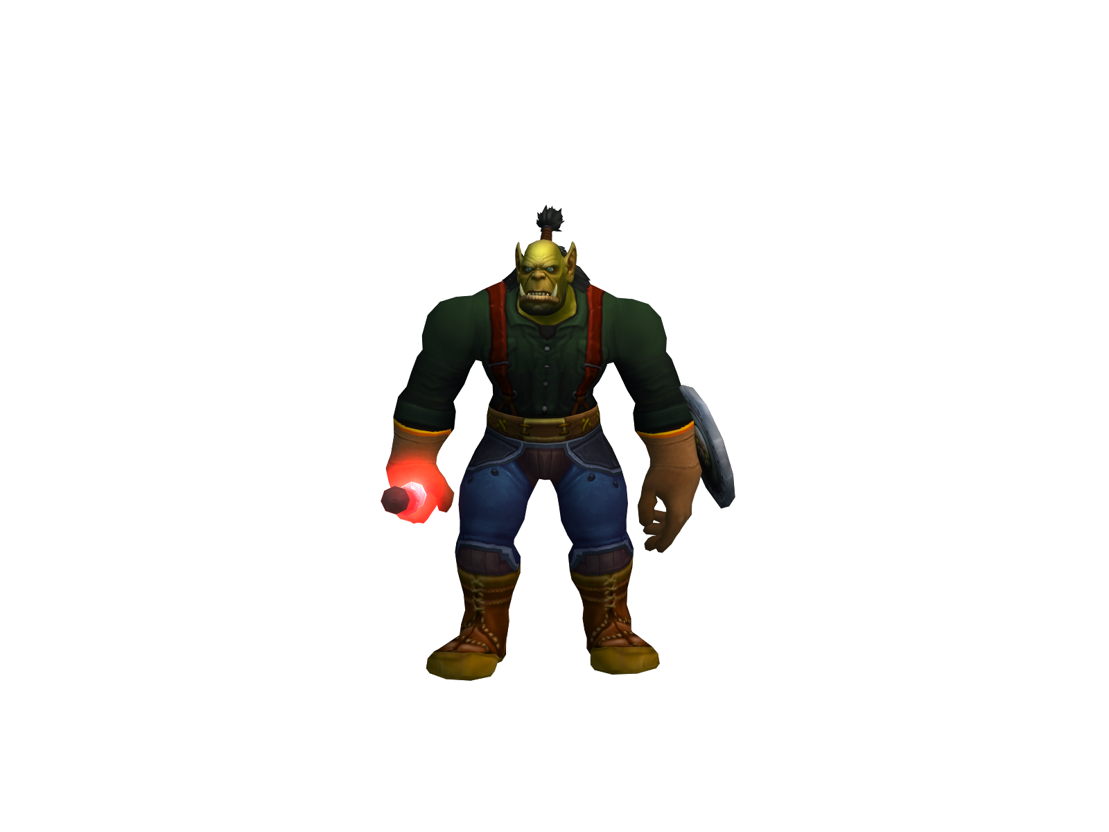 Carrollton 3D character render