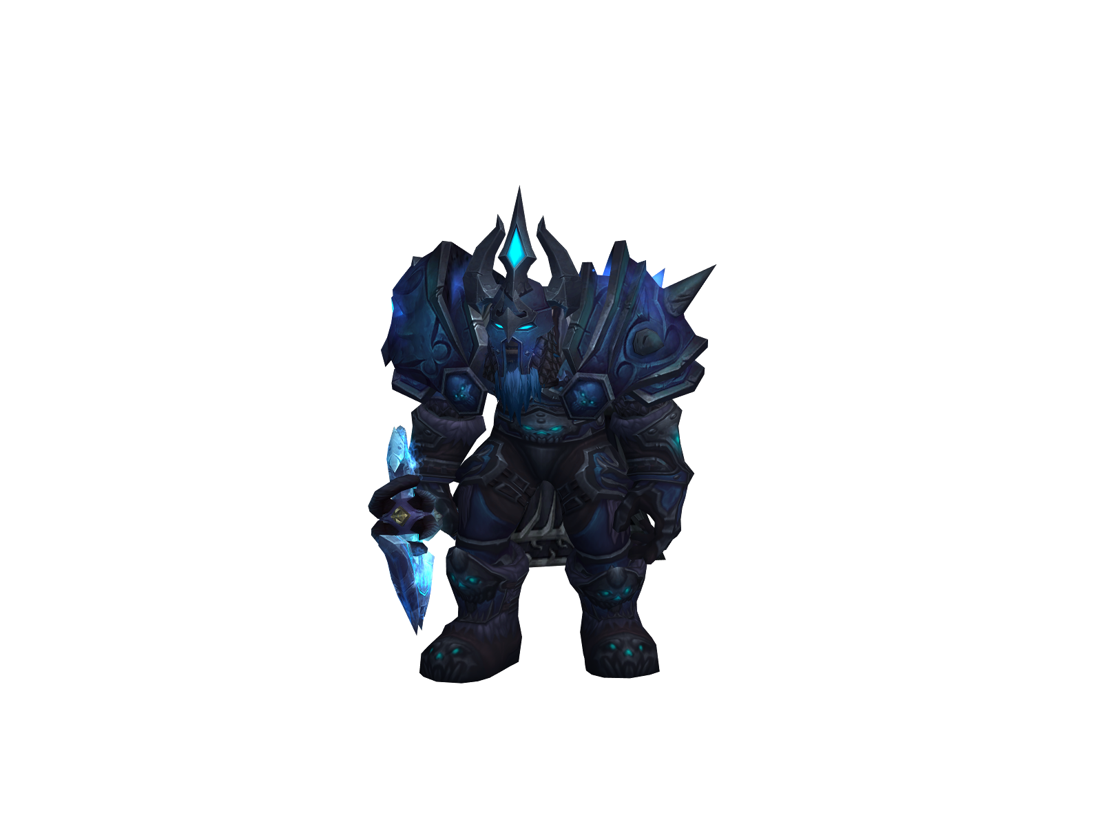 Ades 3D character render