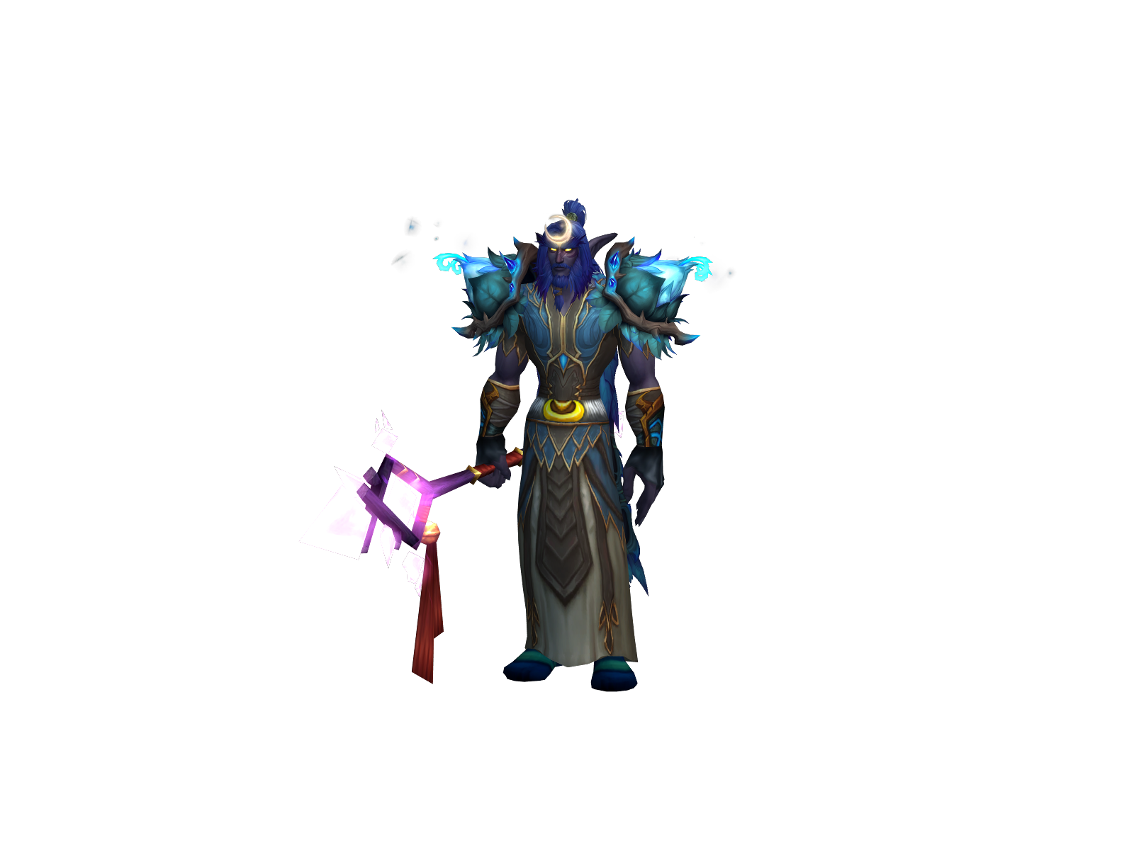 Frawashis 3D character render