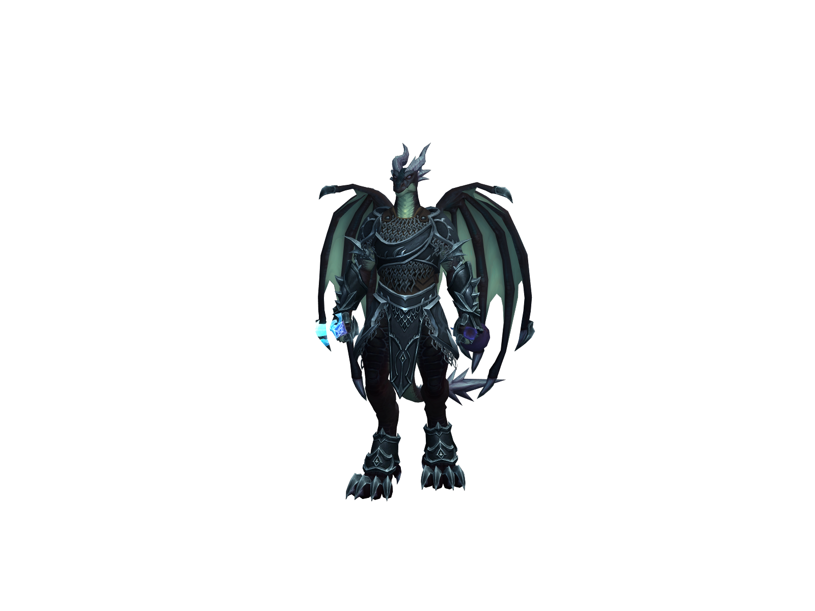Glödhet 3D character render
