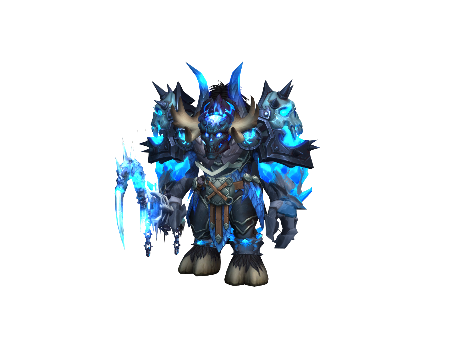 Dèàthgød 3D character render