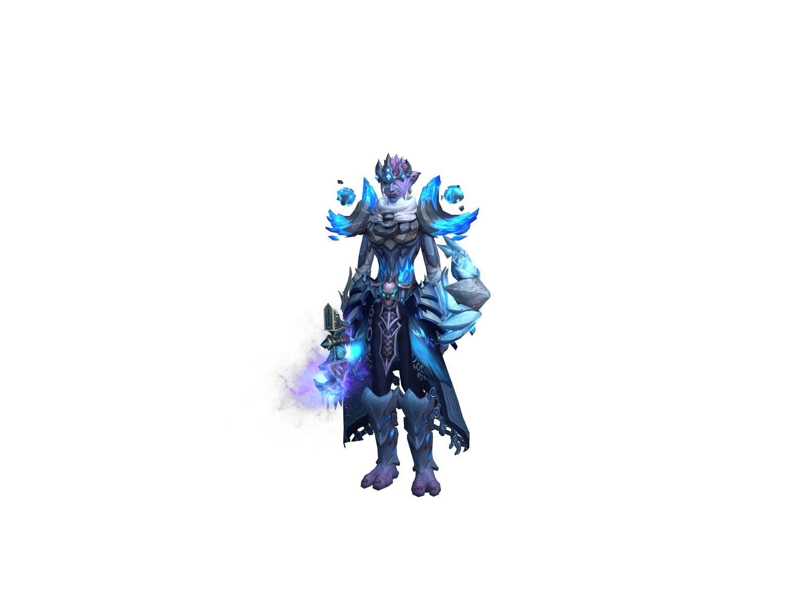Push 3D character render