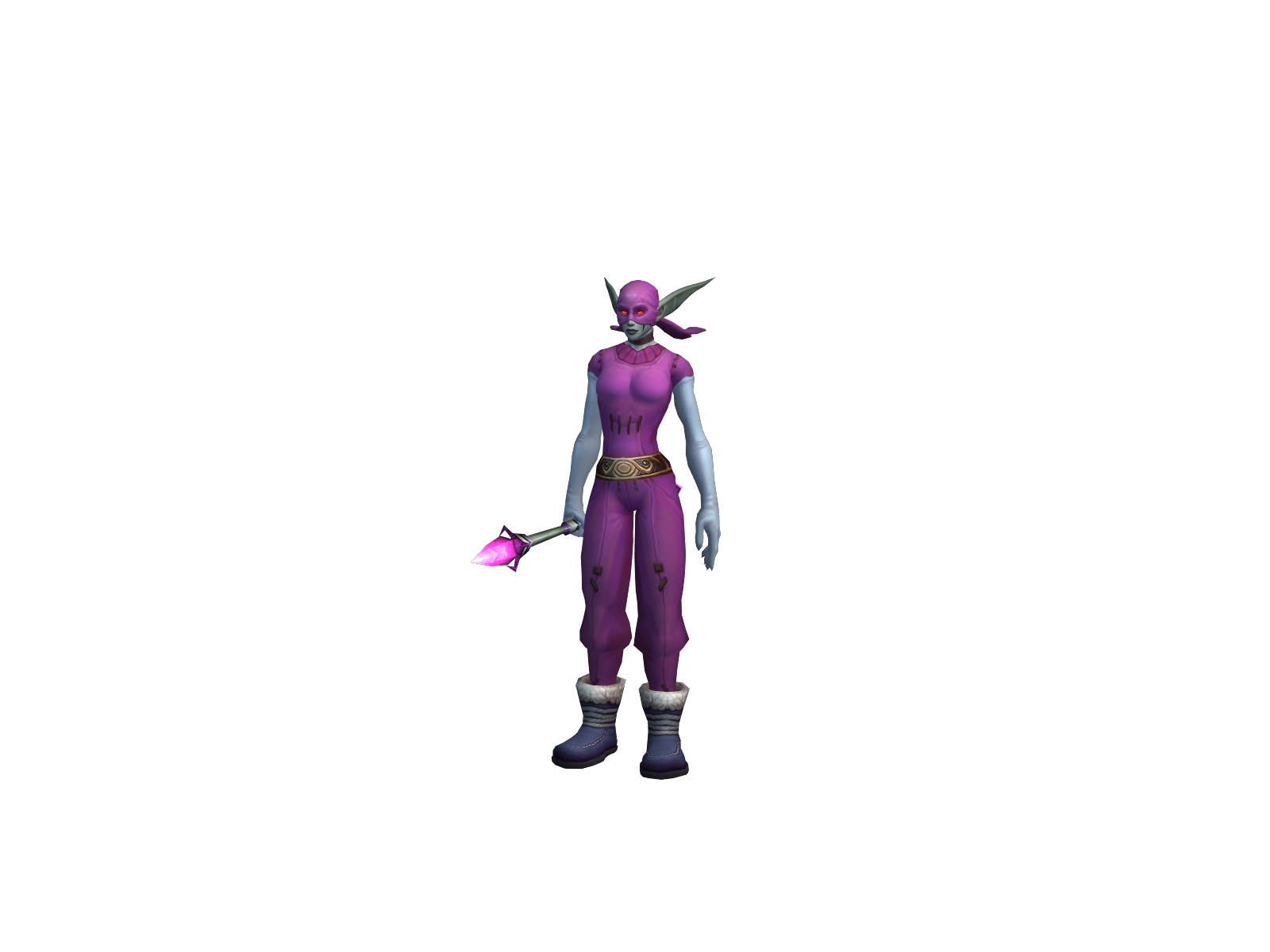 Rataciree 3D character render