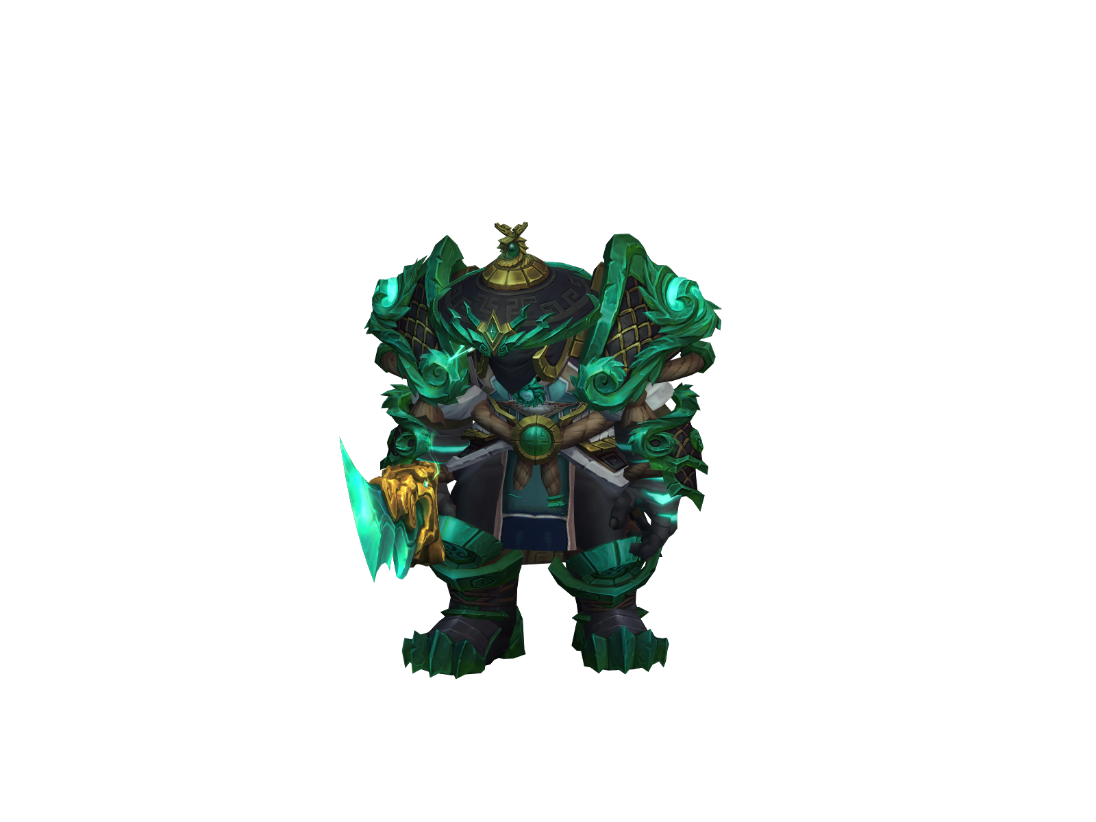 Demunk 3D character render