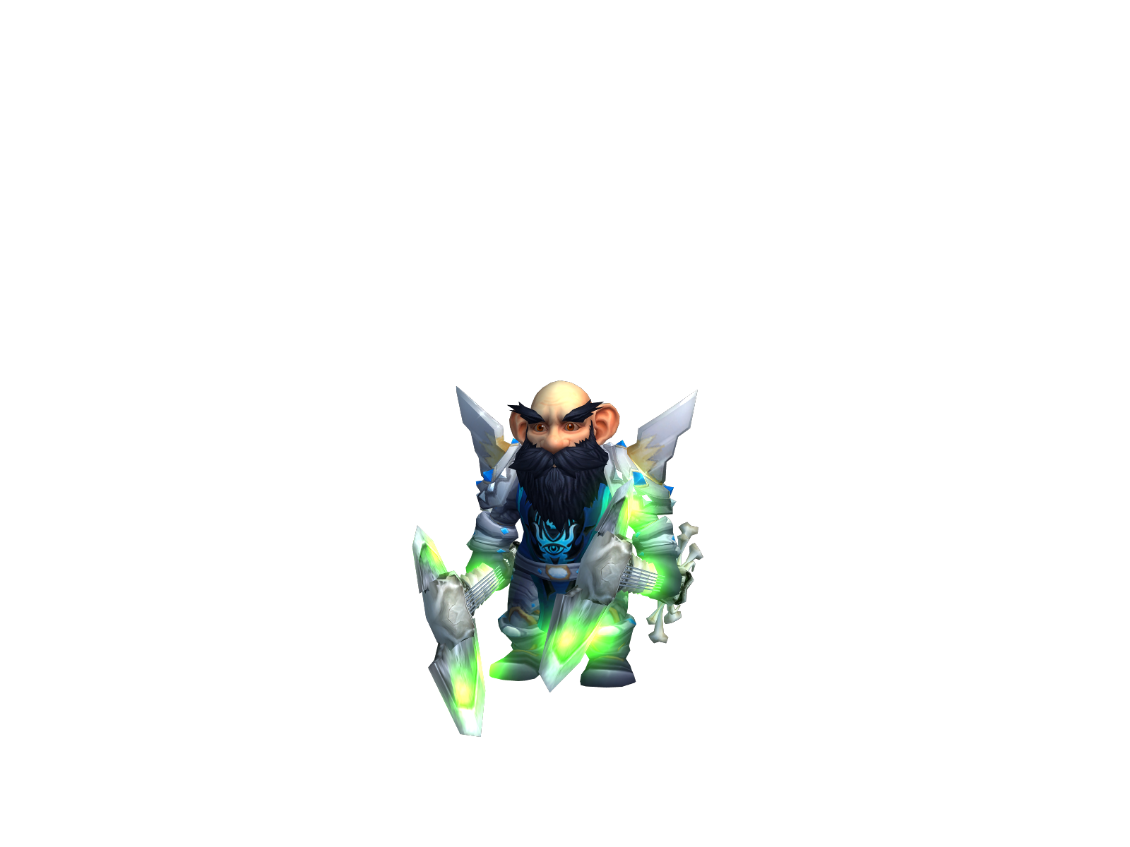 Anklebiterx 3D character render