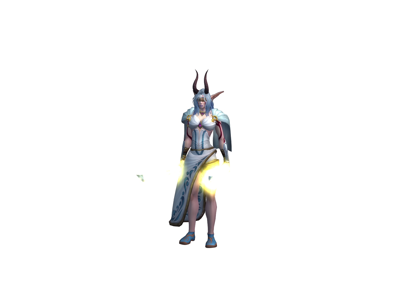 Djevelfarmor 3D character render