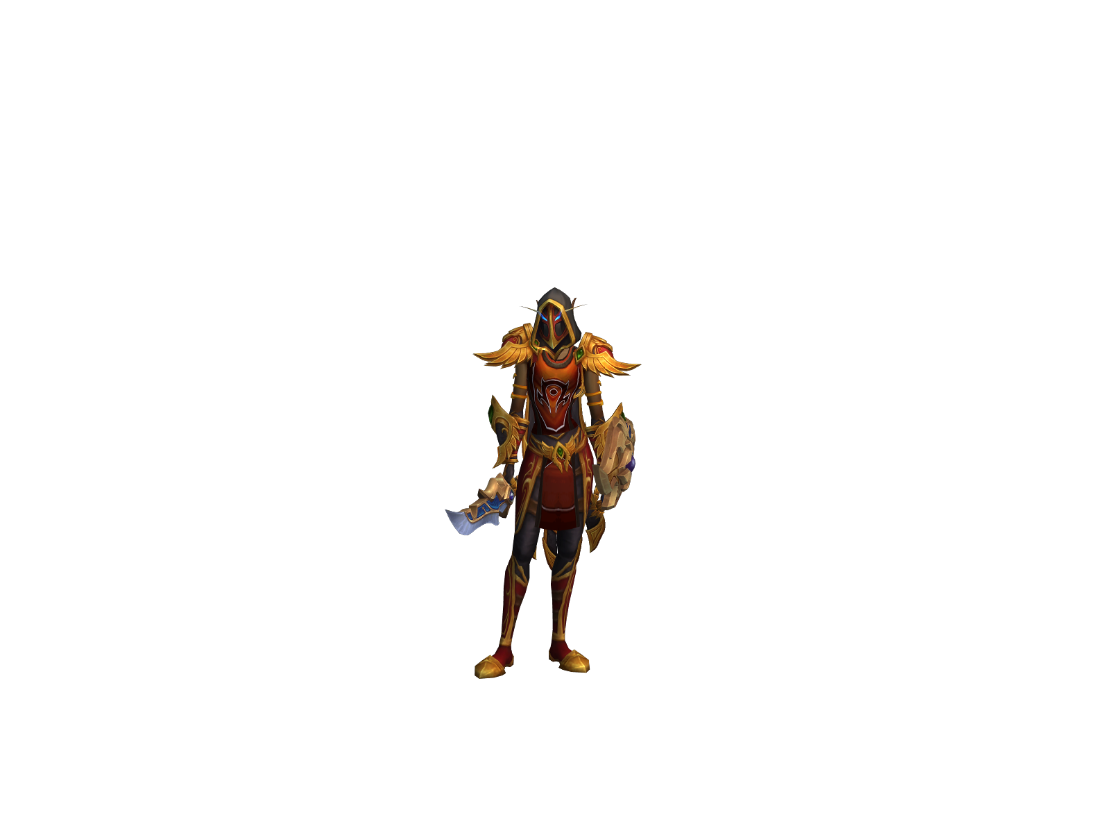 Dwòórek 3D character render