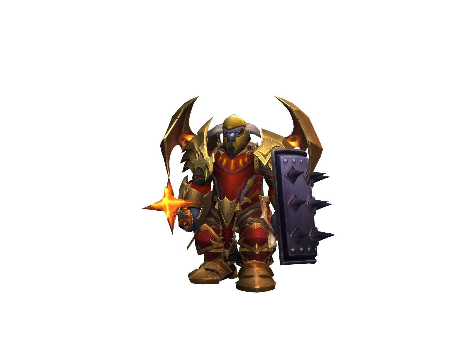 Shamatiks 3D character render