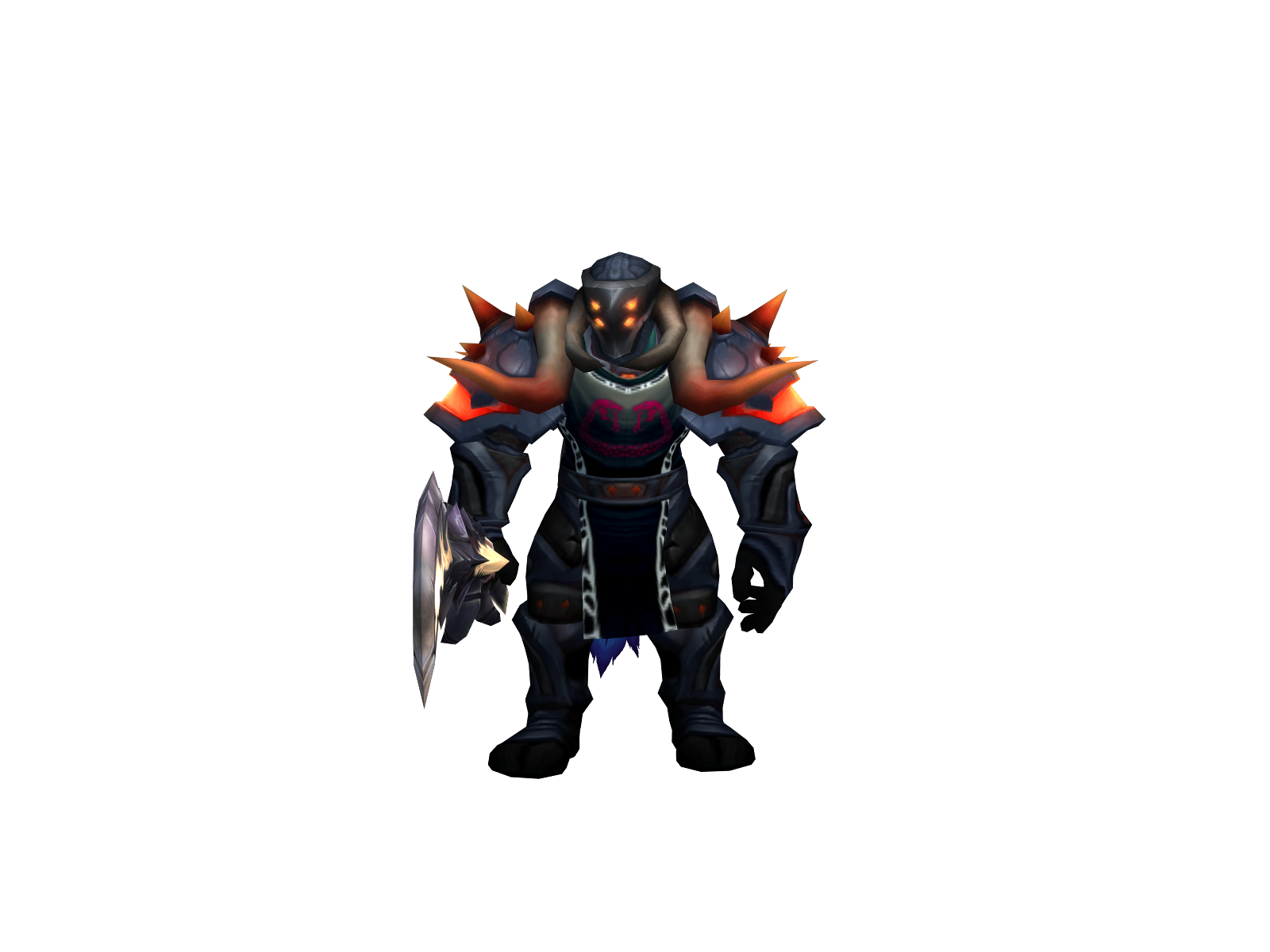 Velar 3D character render