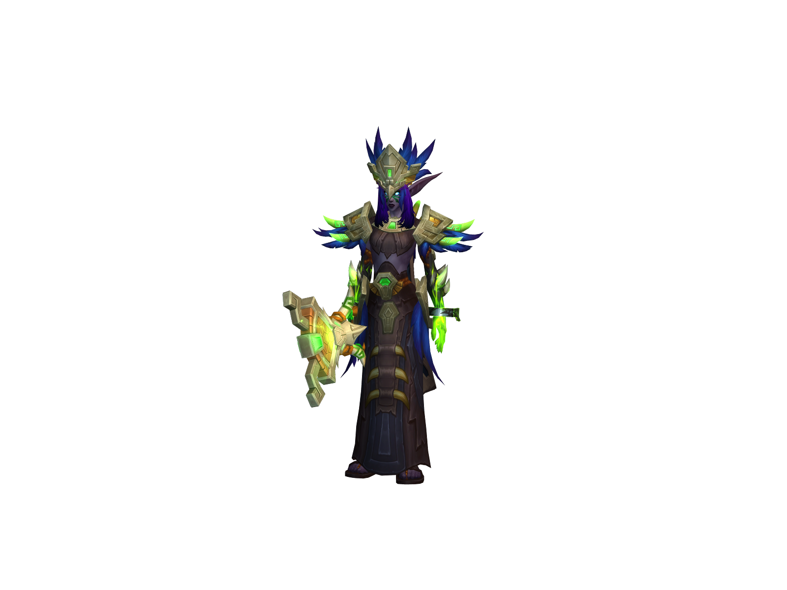 Akkali 3D character render