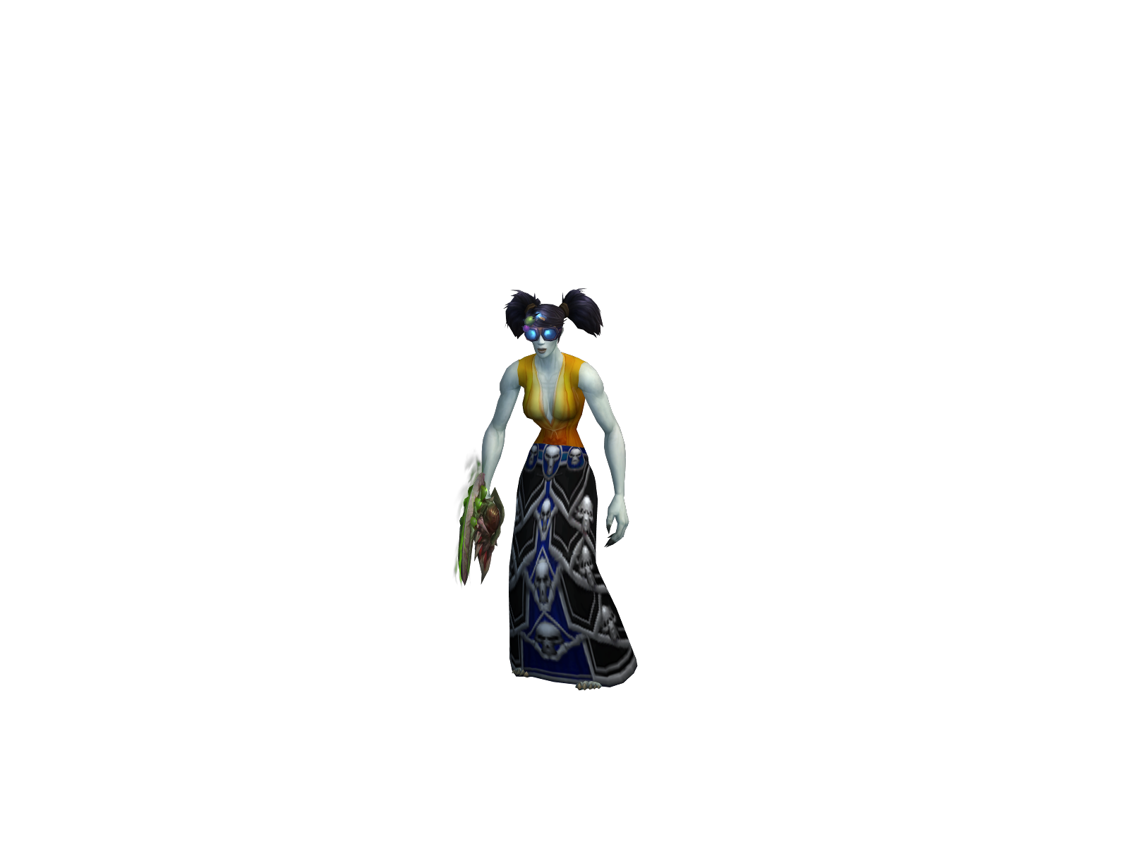 Vestige 3D character render