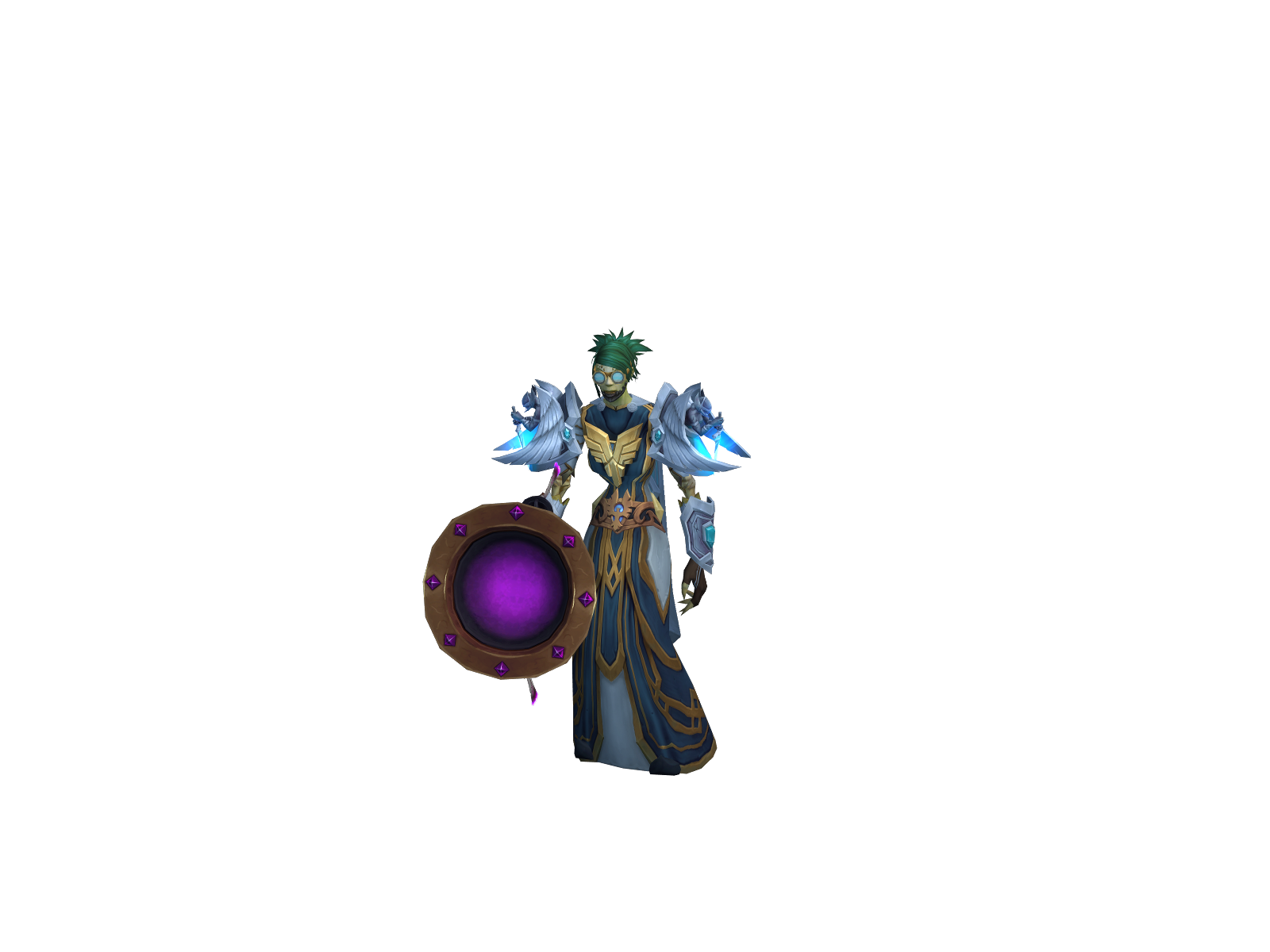 Yourholyness 3D character render
