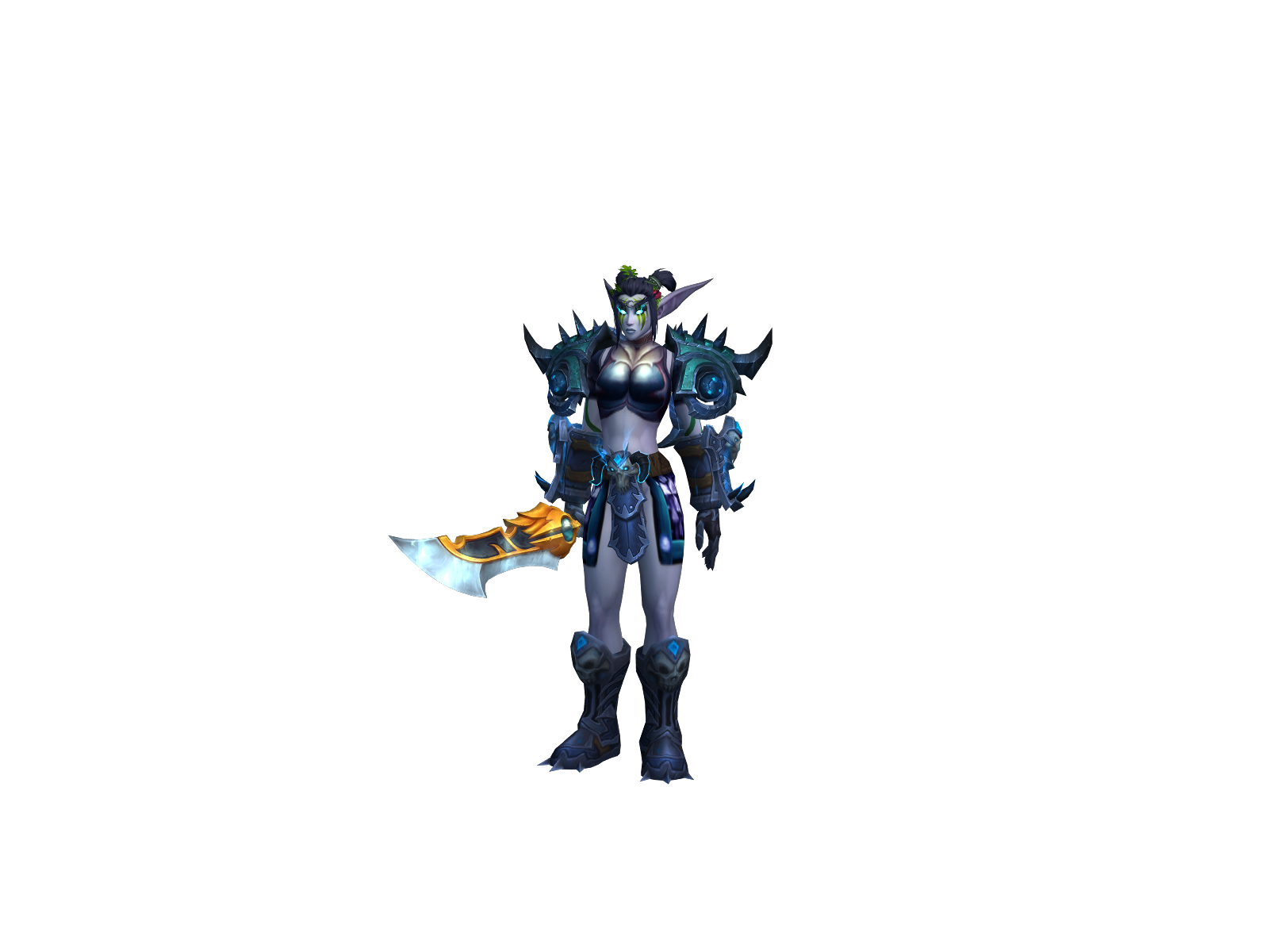 Icesleep 3D character render