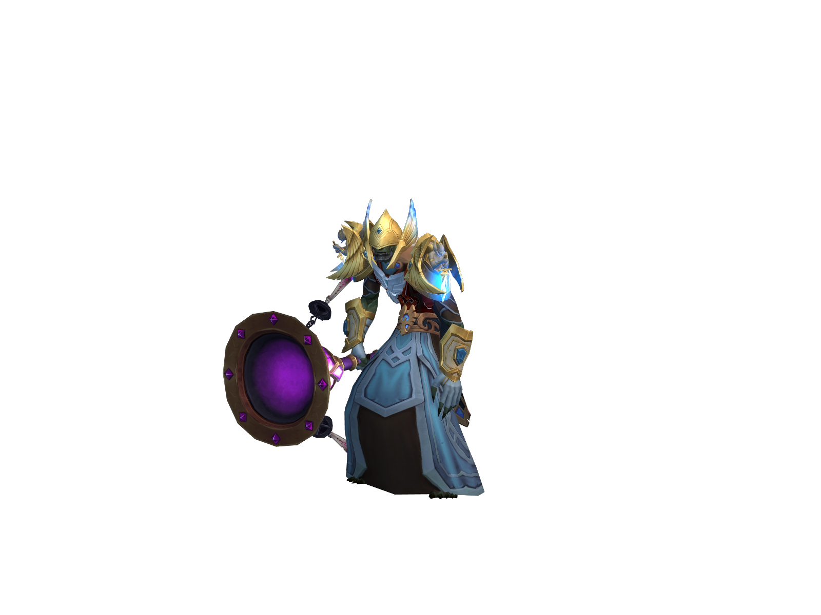 Gratcrug 3D character render