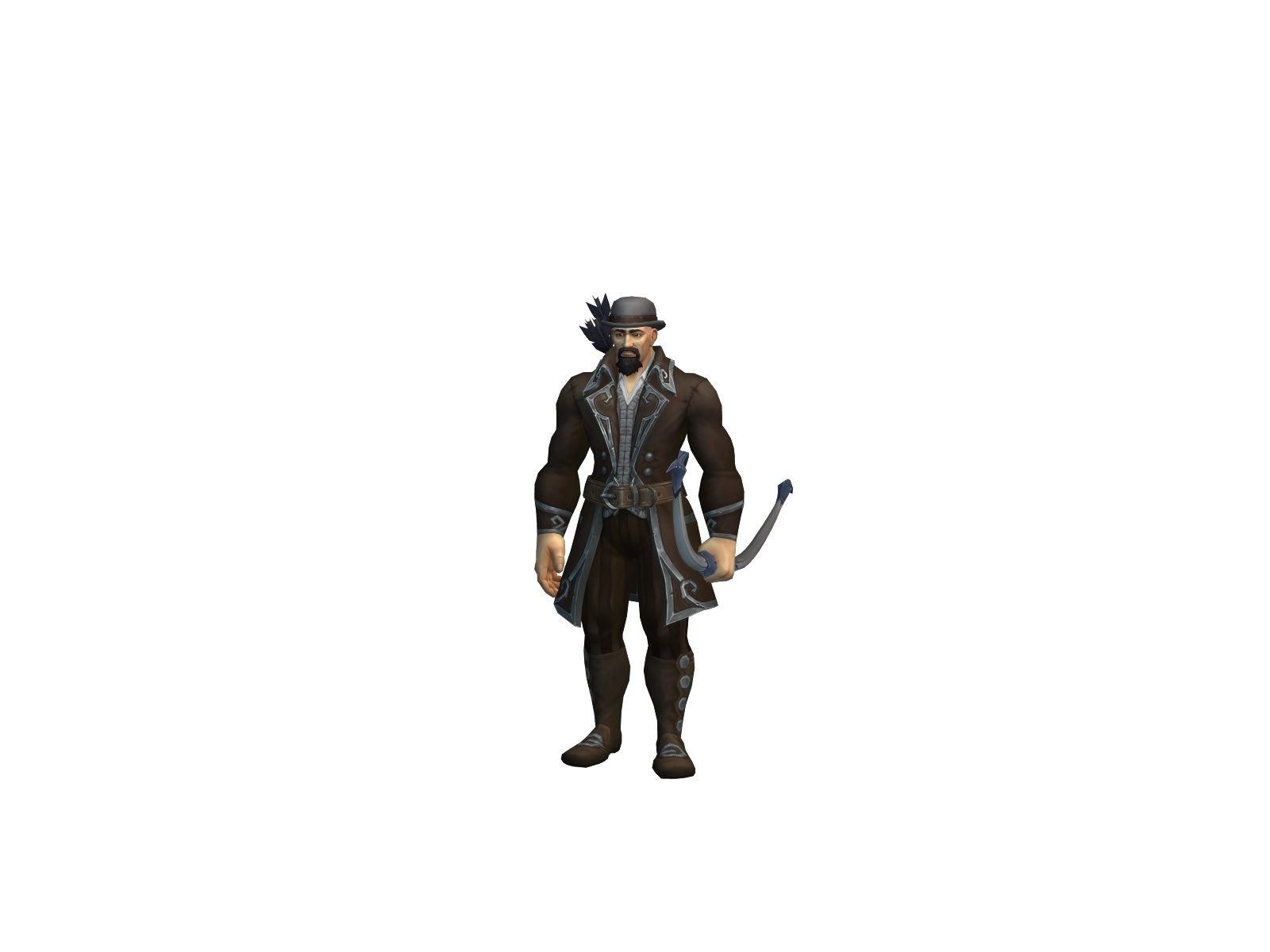 Traphound 3D character render