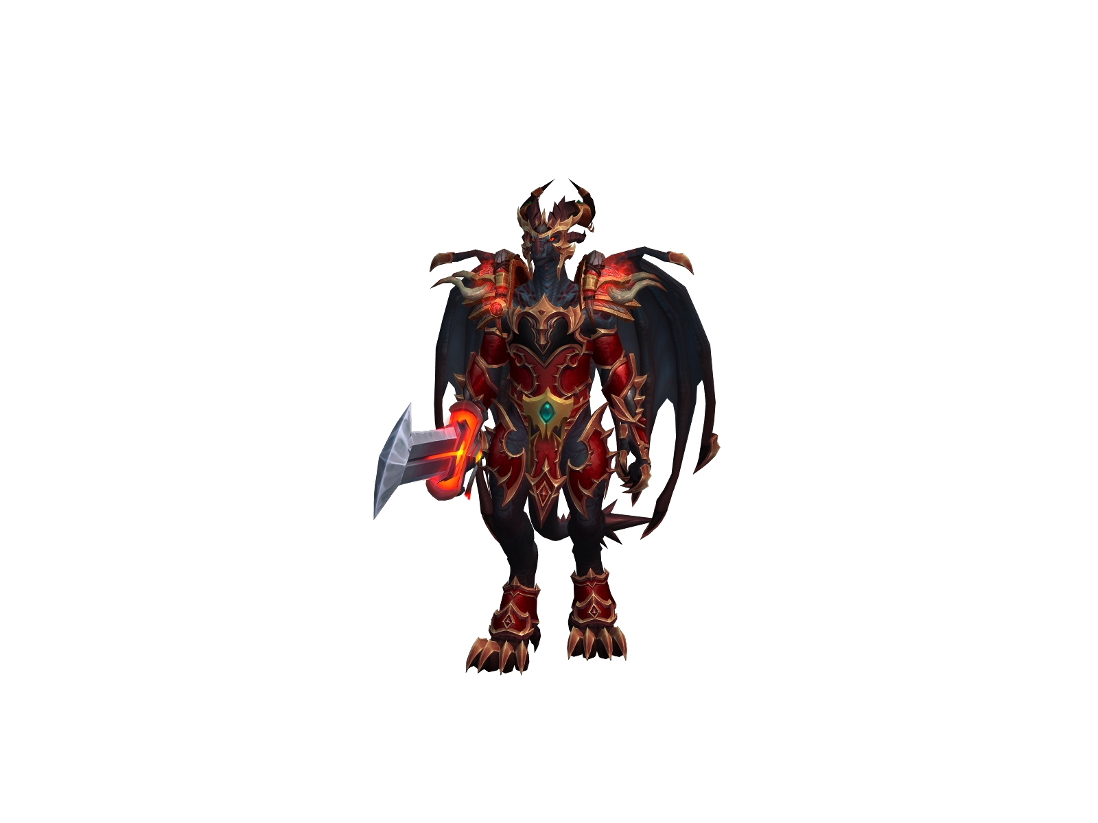 Garthrek 3D character render
