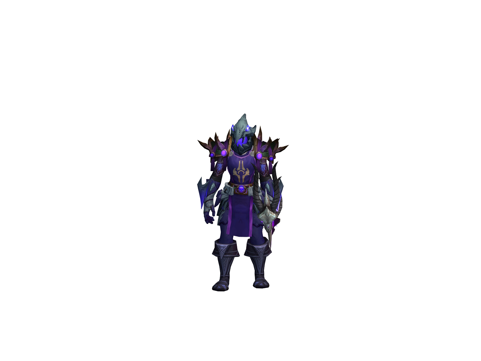Ricudes 3D character render