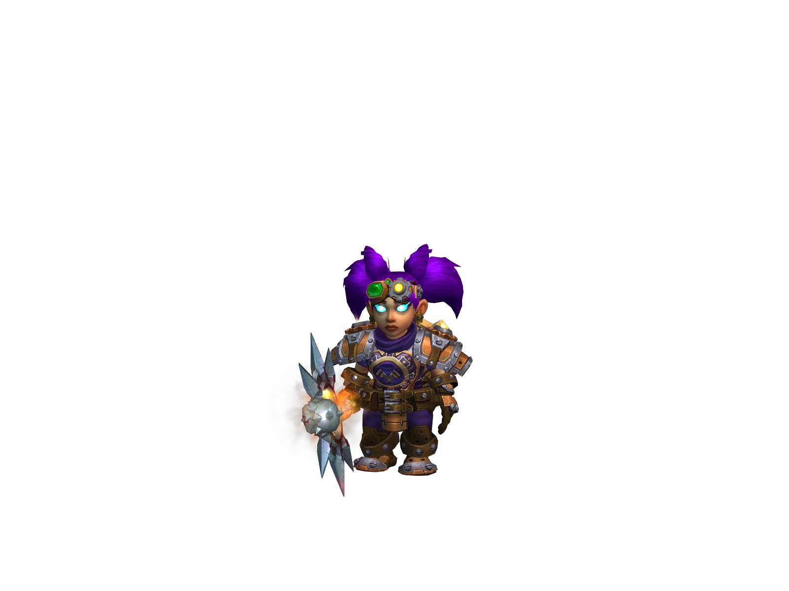 Deatheffectz 3D character render