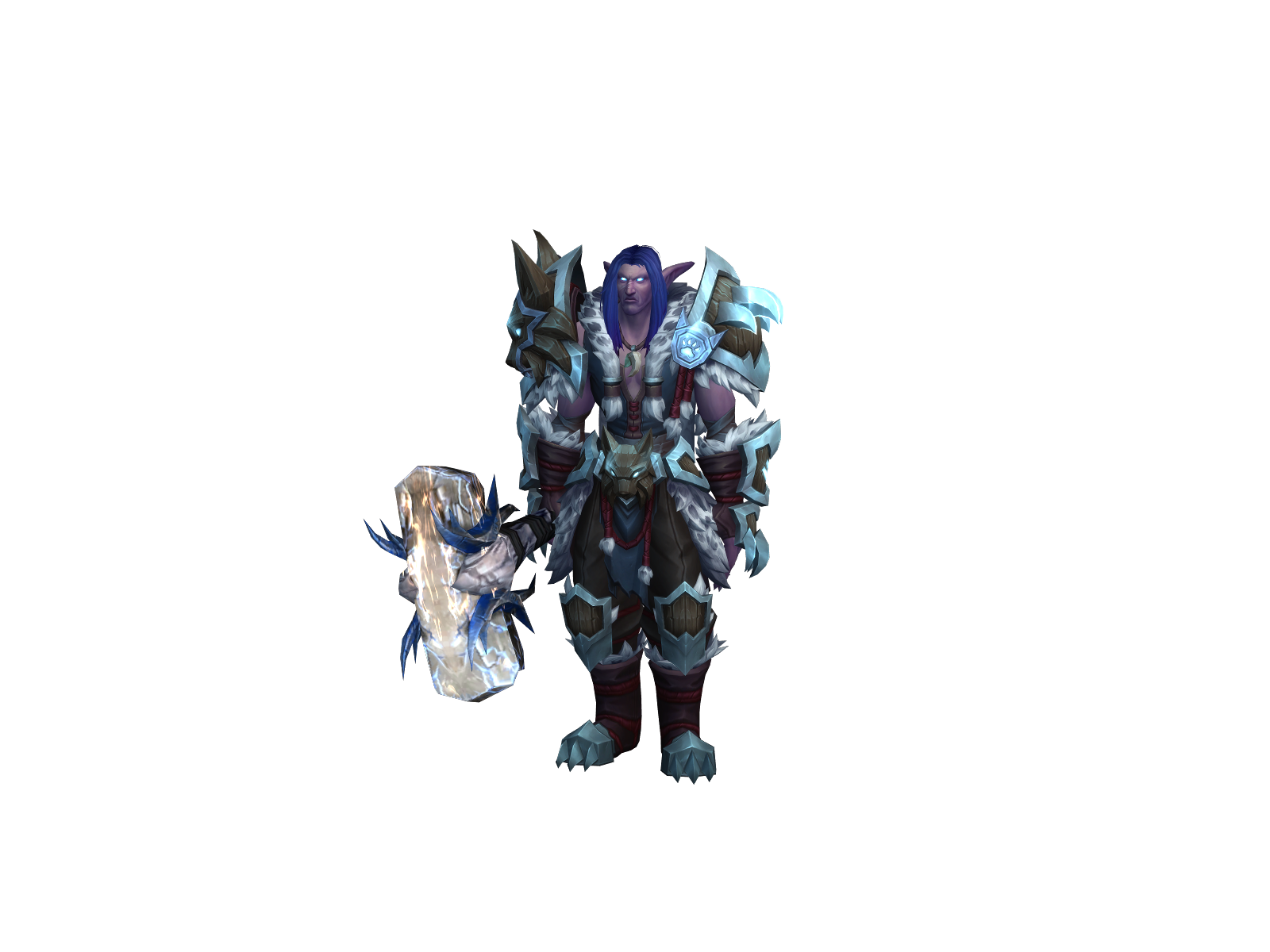Tindfall 3D character render
