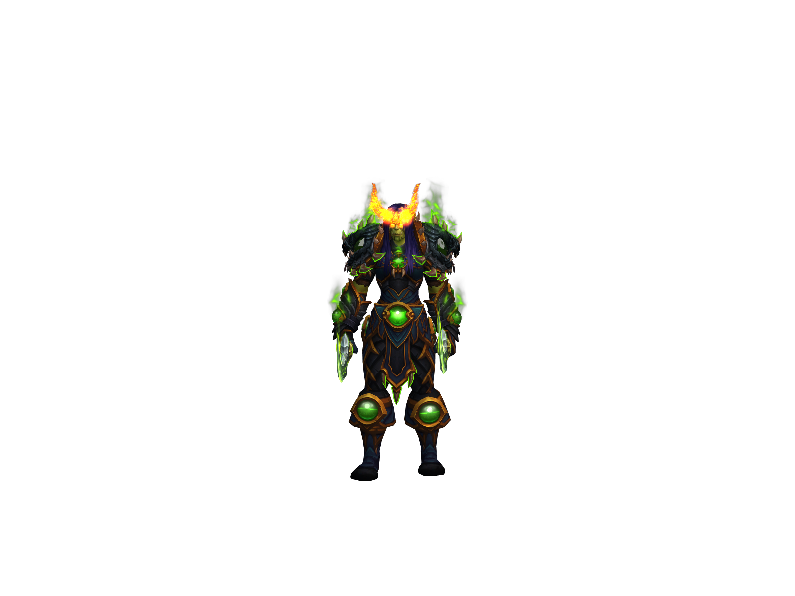 Demiblade 3D character render