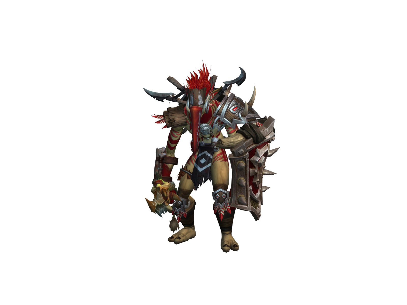 Domjin 3D character render