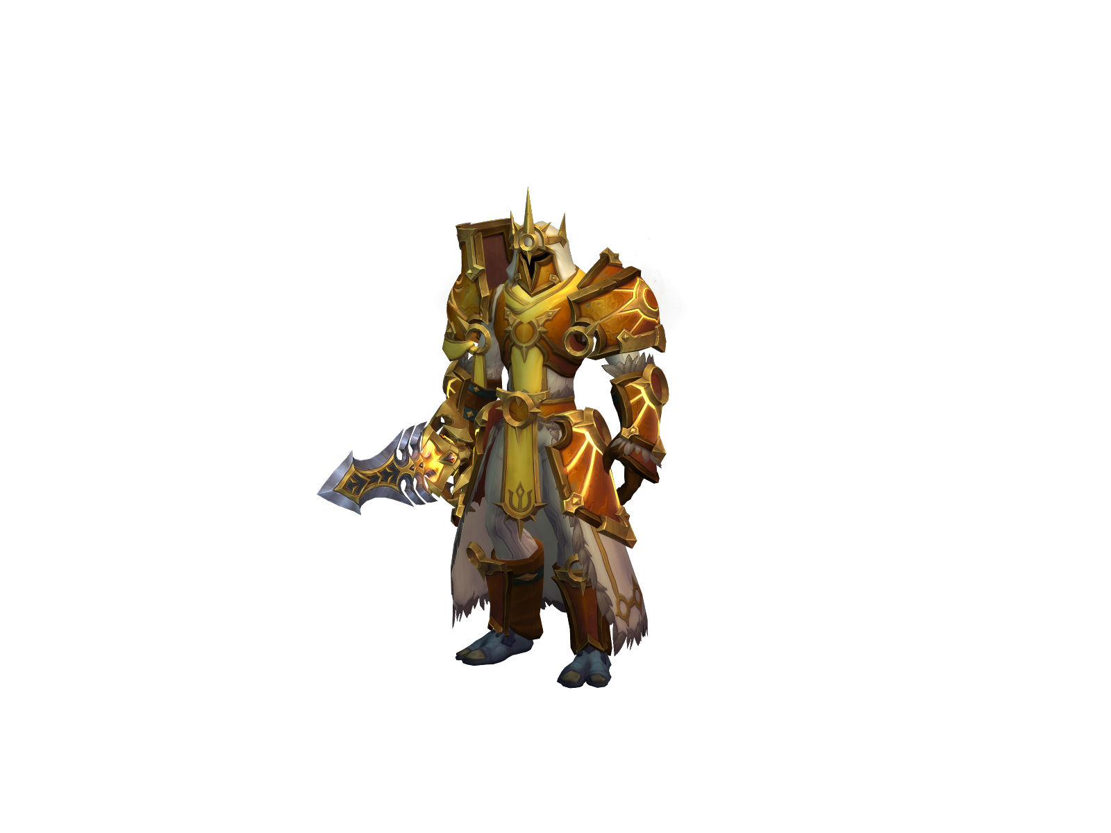 Defacto 3D character render