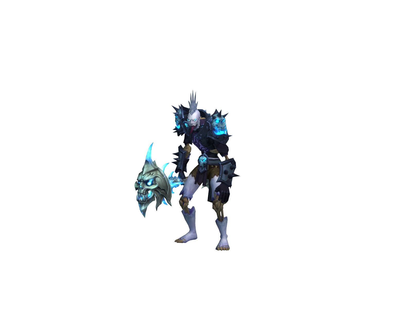 Deadcitypunk 3D character render